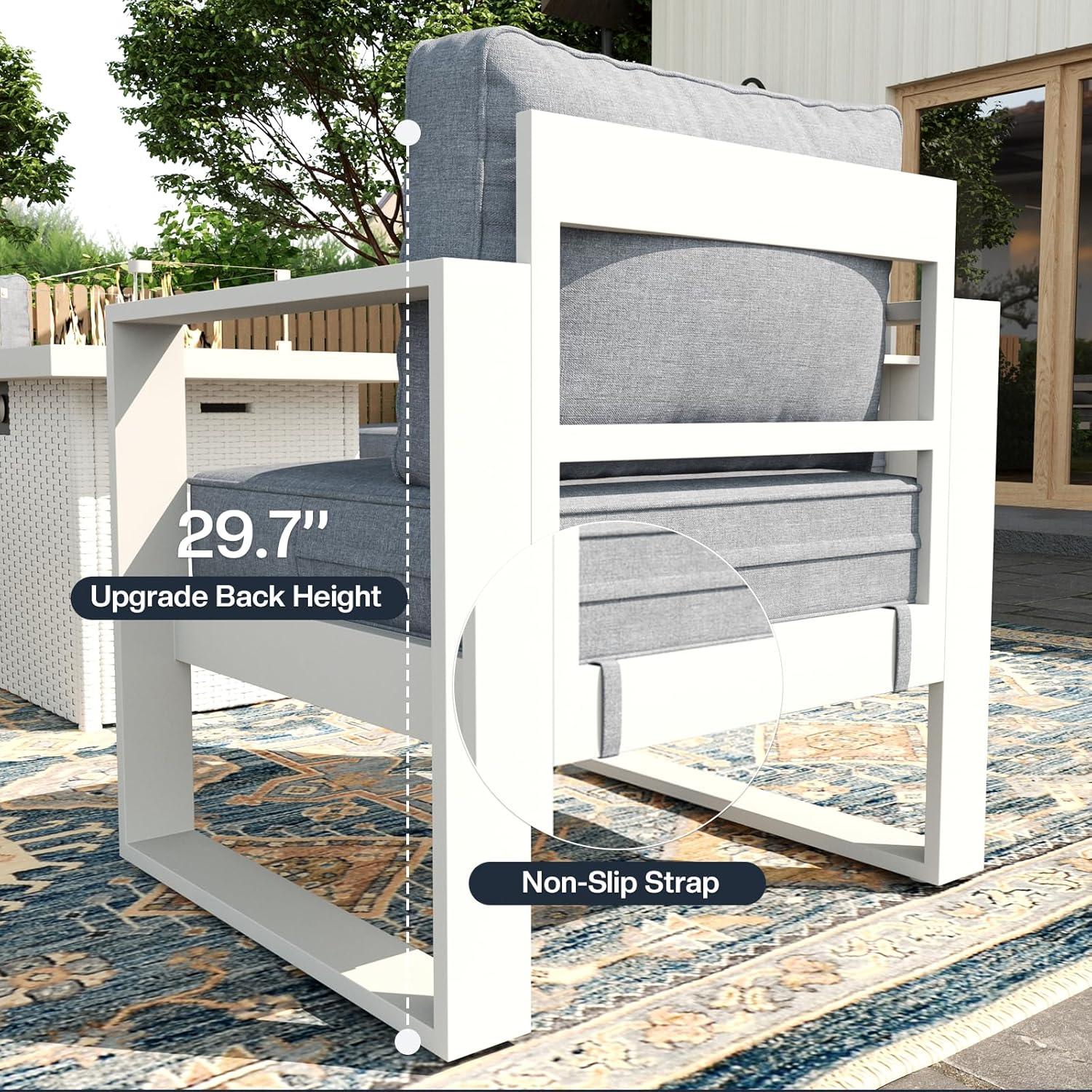 Alturas Standalone Product 50" Wide Outdoor Loveseat