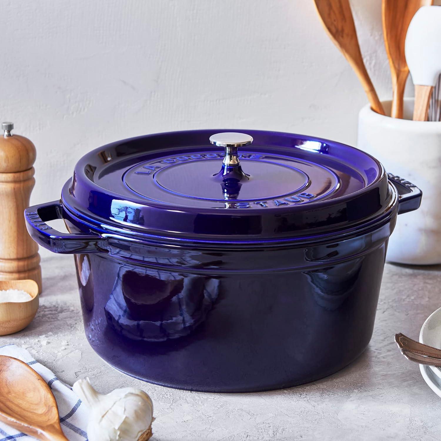 Staub Cast Iron Round Dutch Oven