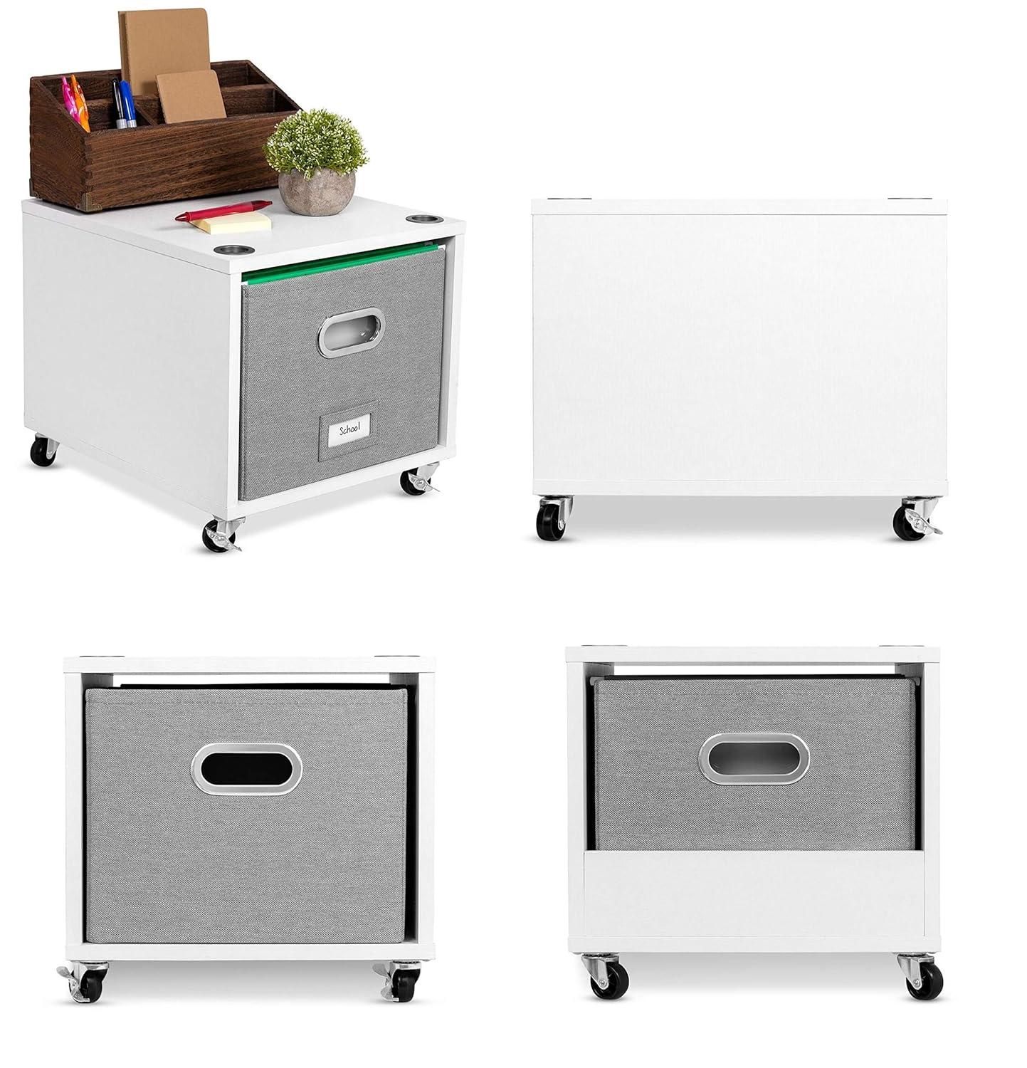 BirdRock Home 14.25'' Wide Mobile File Cabinet