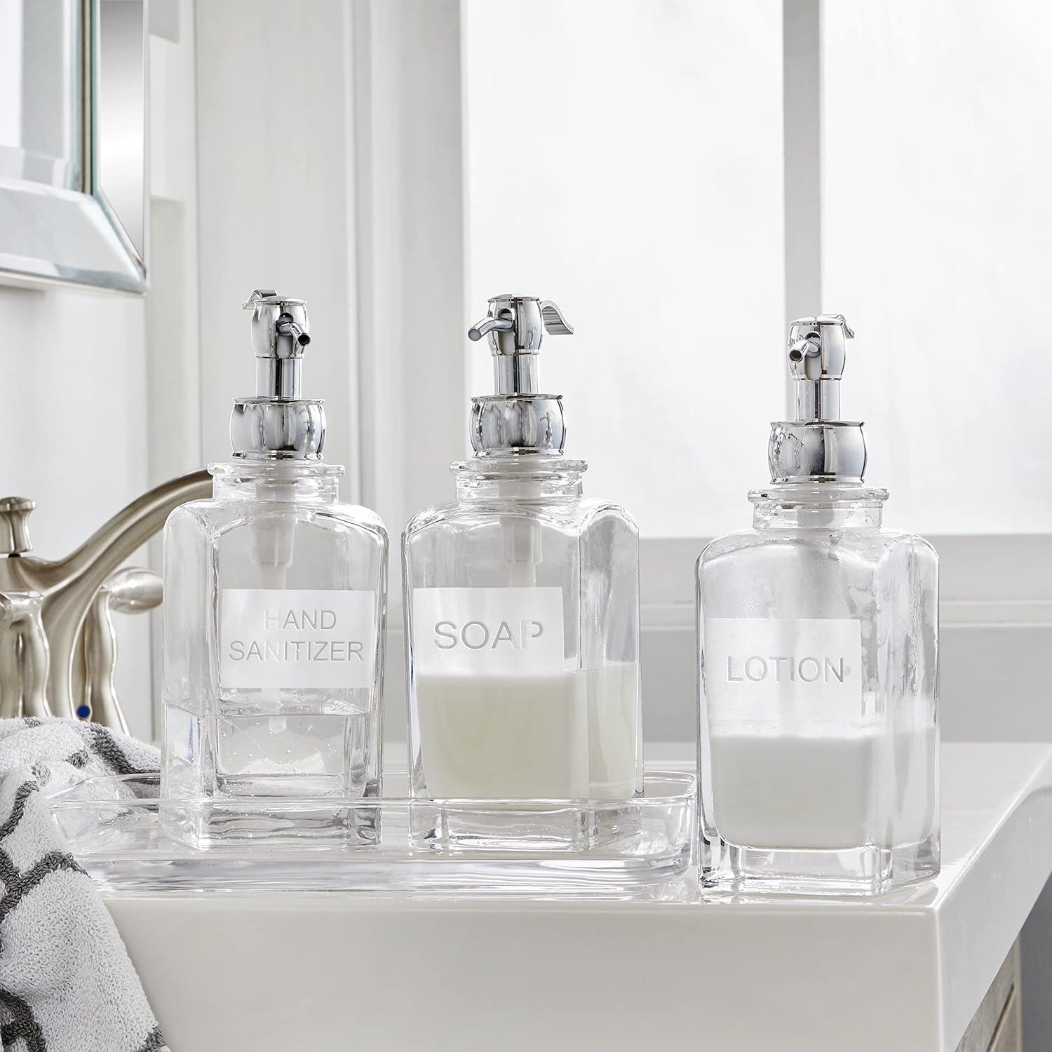 SKL Home Vern Yip Lincoln Vanity Tray, Clear