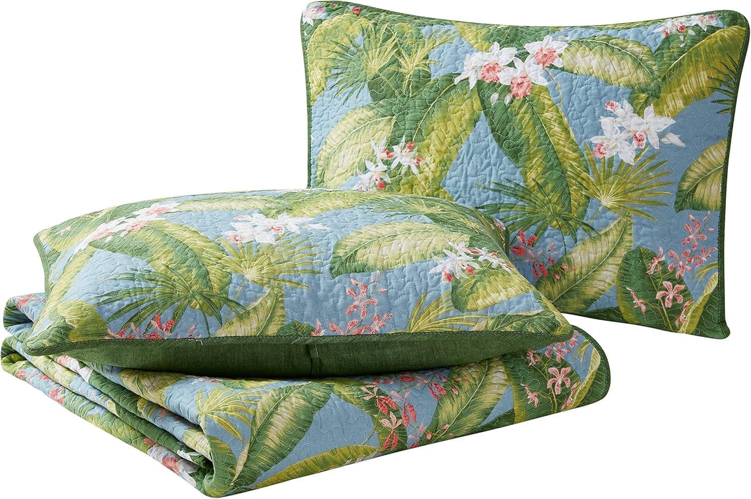 Tommy Bahama Home Tommy Bahama Aregada Dock Cotton Reversible Quilt Set