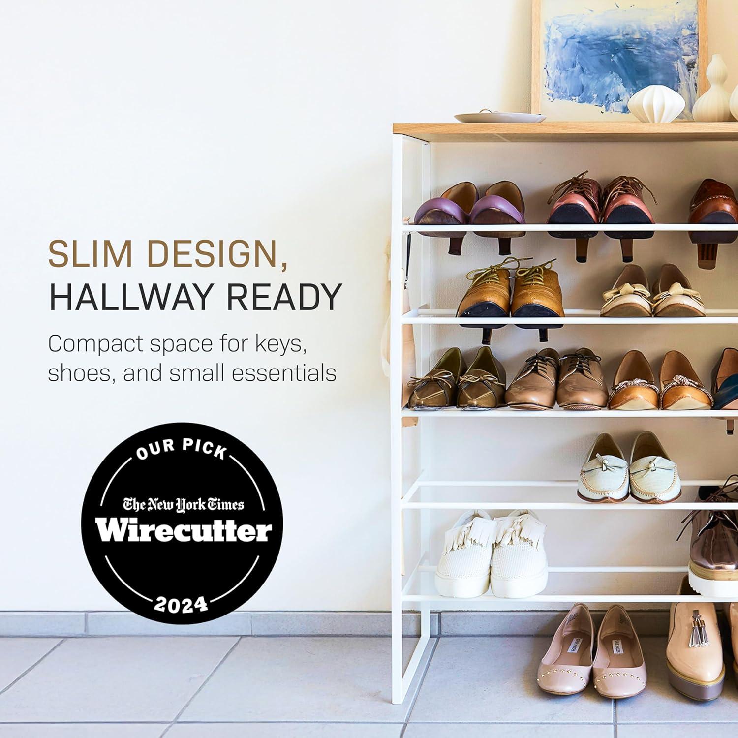 Yamazaki Tiered Shoe Rack