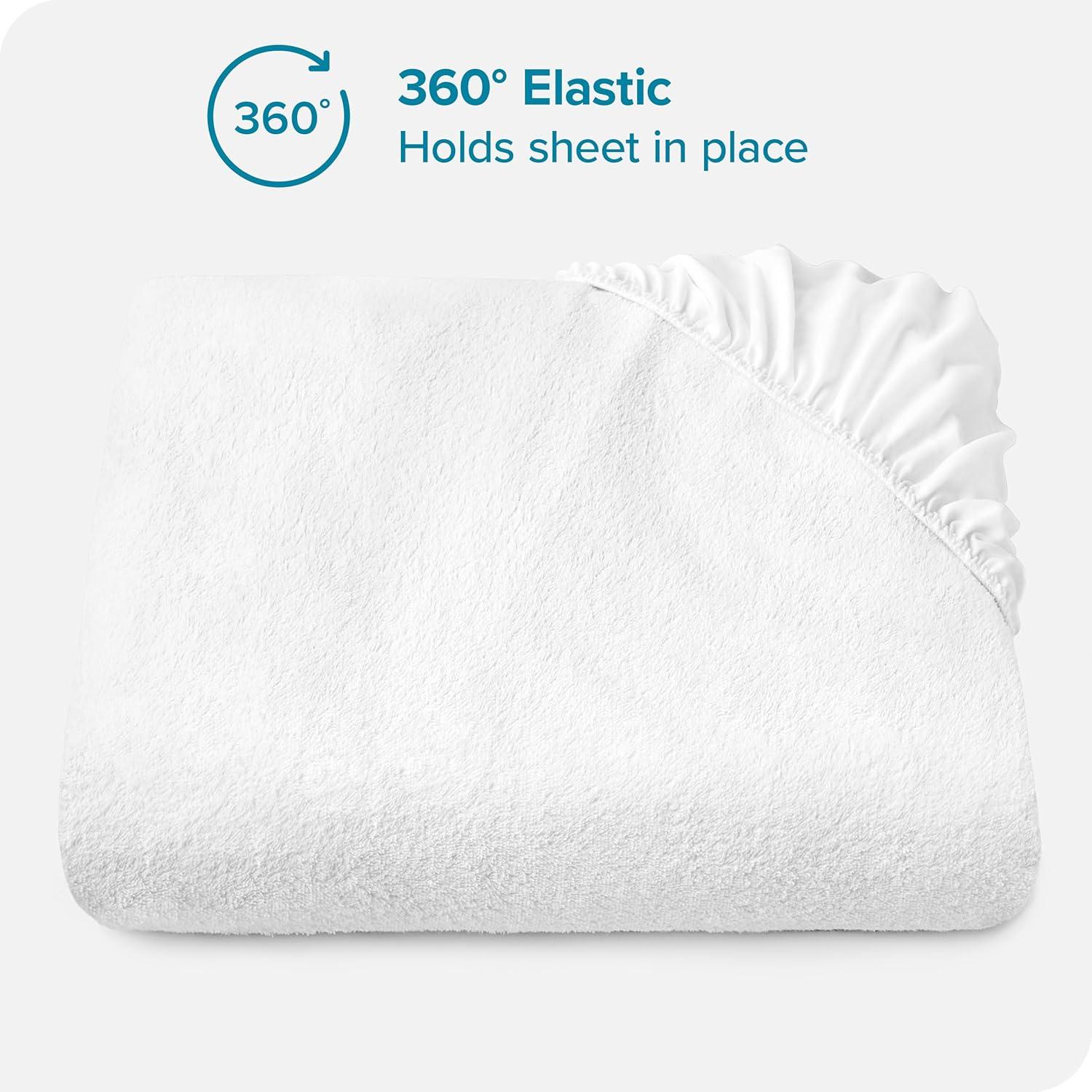 Breathable Waterproof Mattress Protector by Bare Home