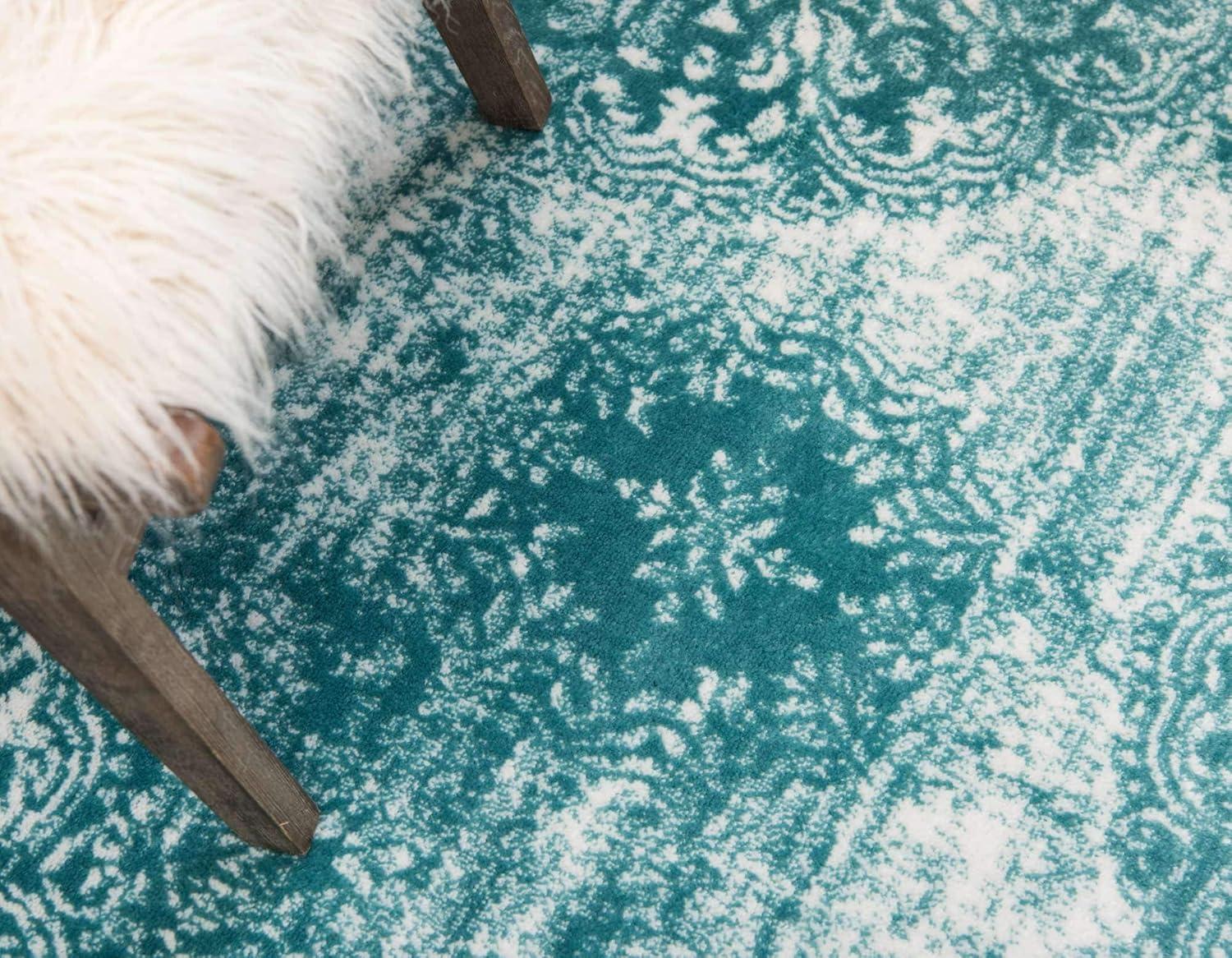 Unique Loom 8' 0 x 10' 0 Sofia Grand Turquoise Area Rug