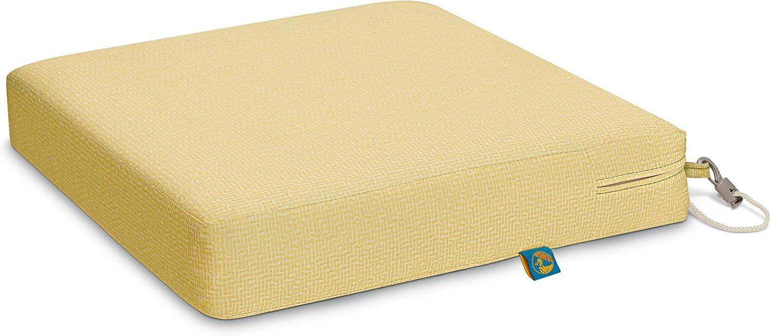 Weekend Outdoor 3'' Dining Chair Seat Cushion