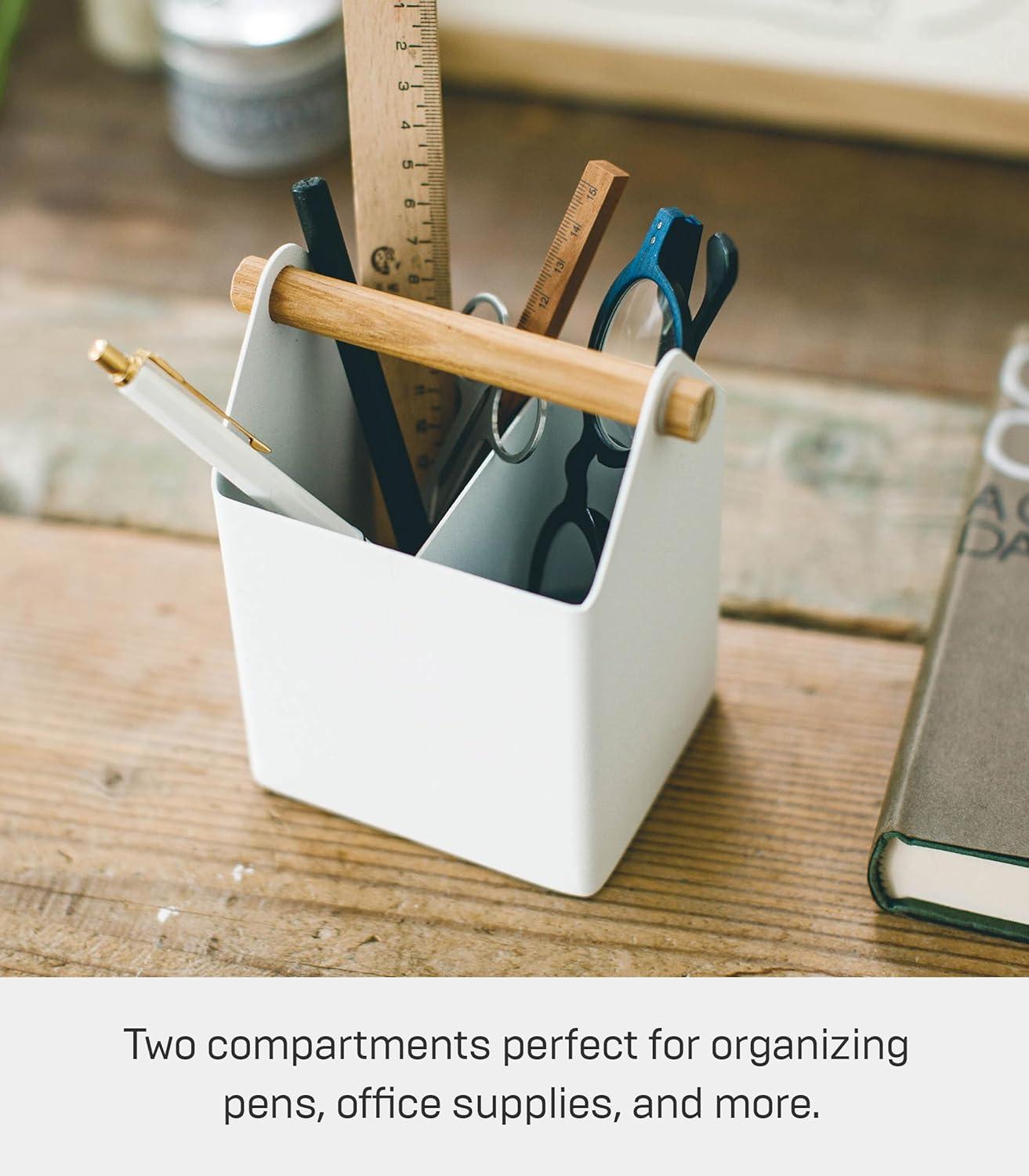 Tosca Yamazaki Home Pen Stand Organizer, Stationary Holder For Office & School Supplies