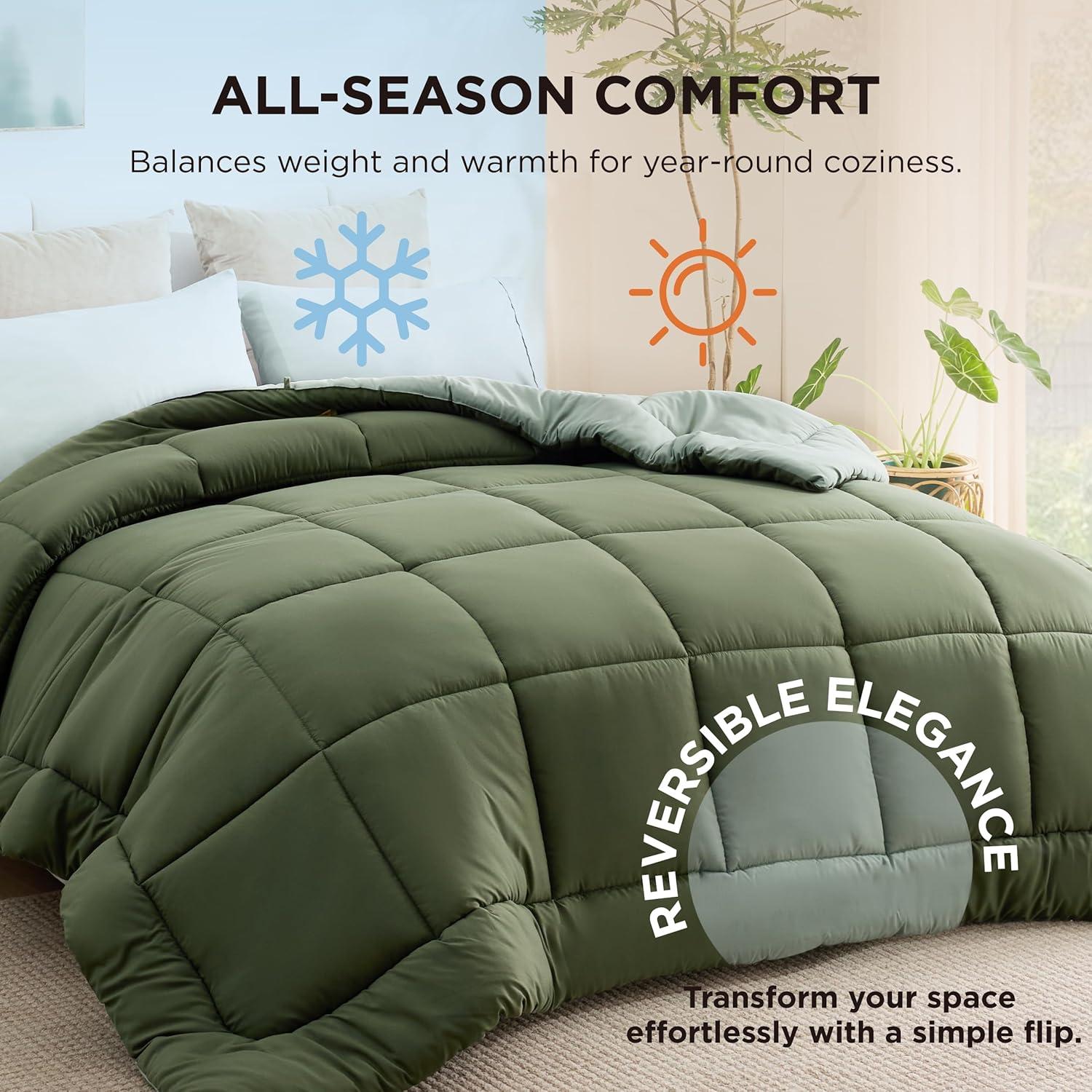 Bedsure Bedsure Comforters Duvet Insert Down Alternative Comforter Quilted All Season