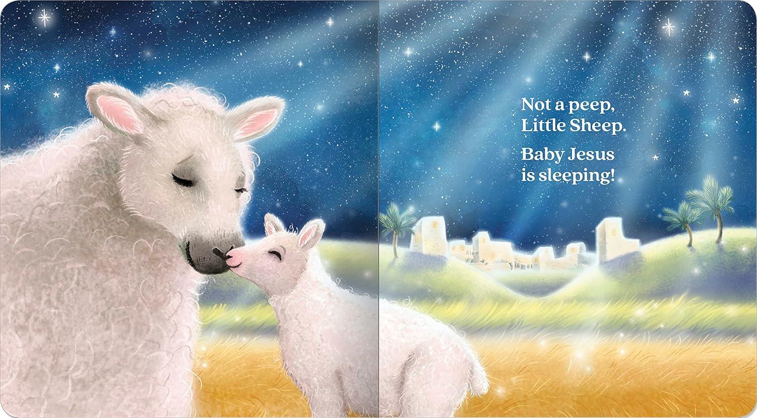 Shh... Baby Jesus Is Sleeping - by  Lisa Tawn Bergren (Board Book)