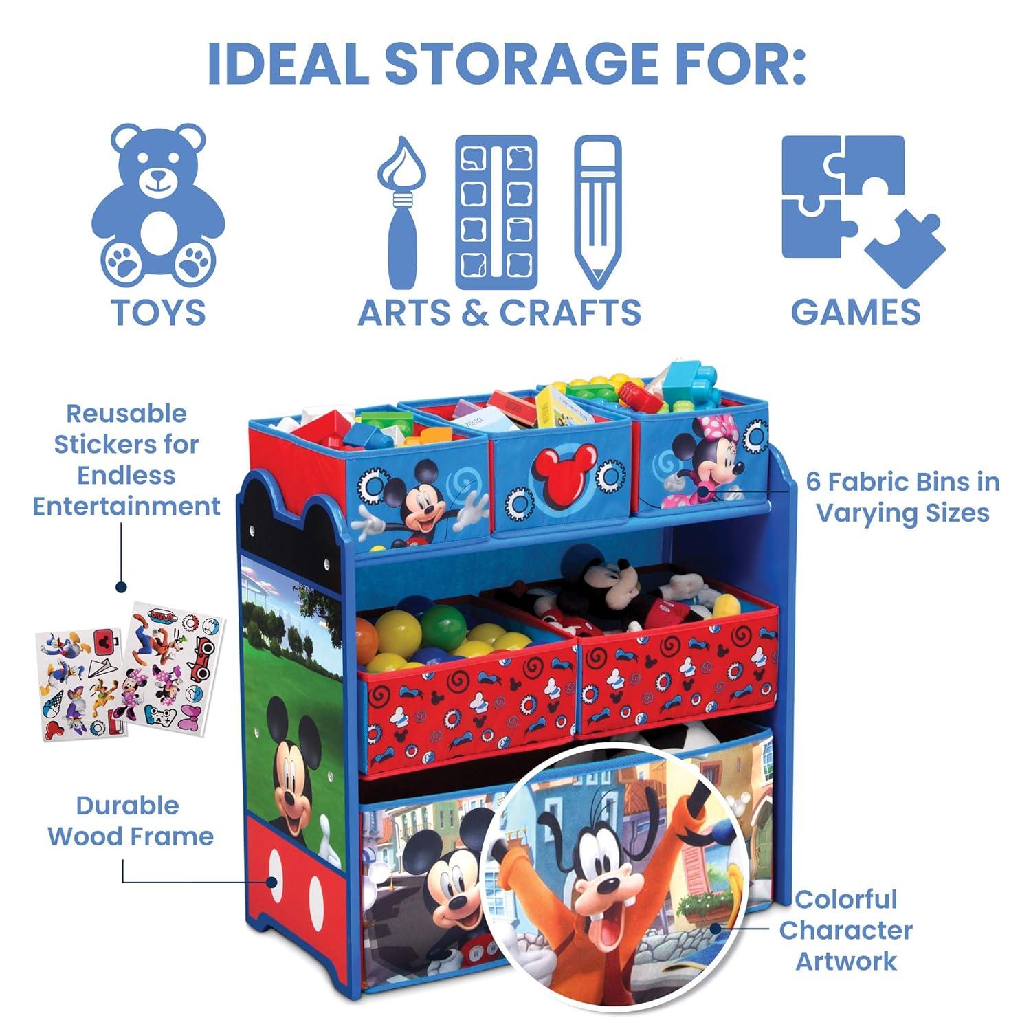 Disney Mickey Mouse Toy Organizer