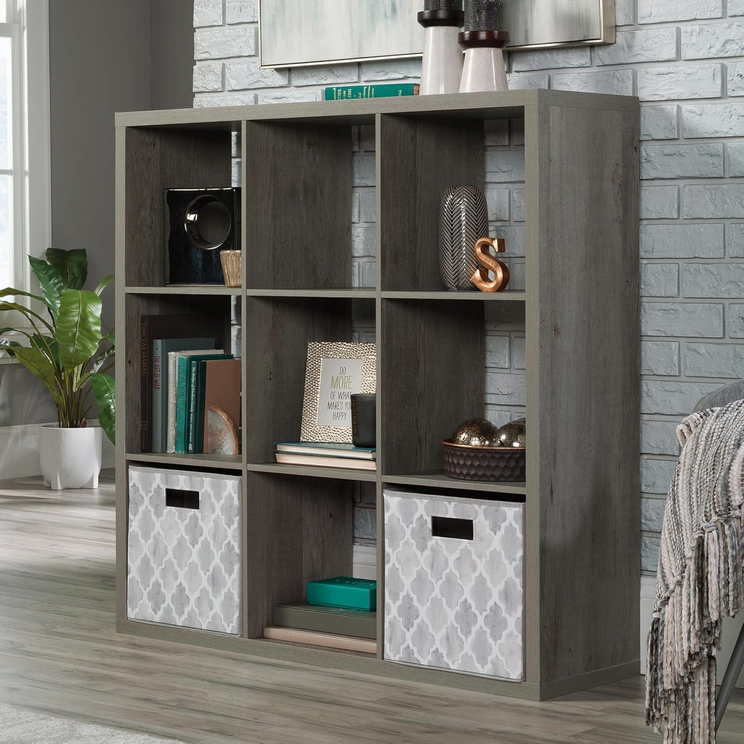 Mystic Oak 9-Cube Adjustable Organizer Storage Unit