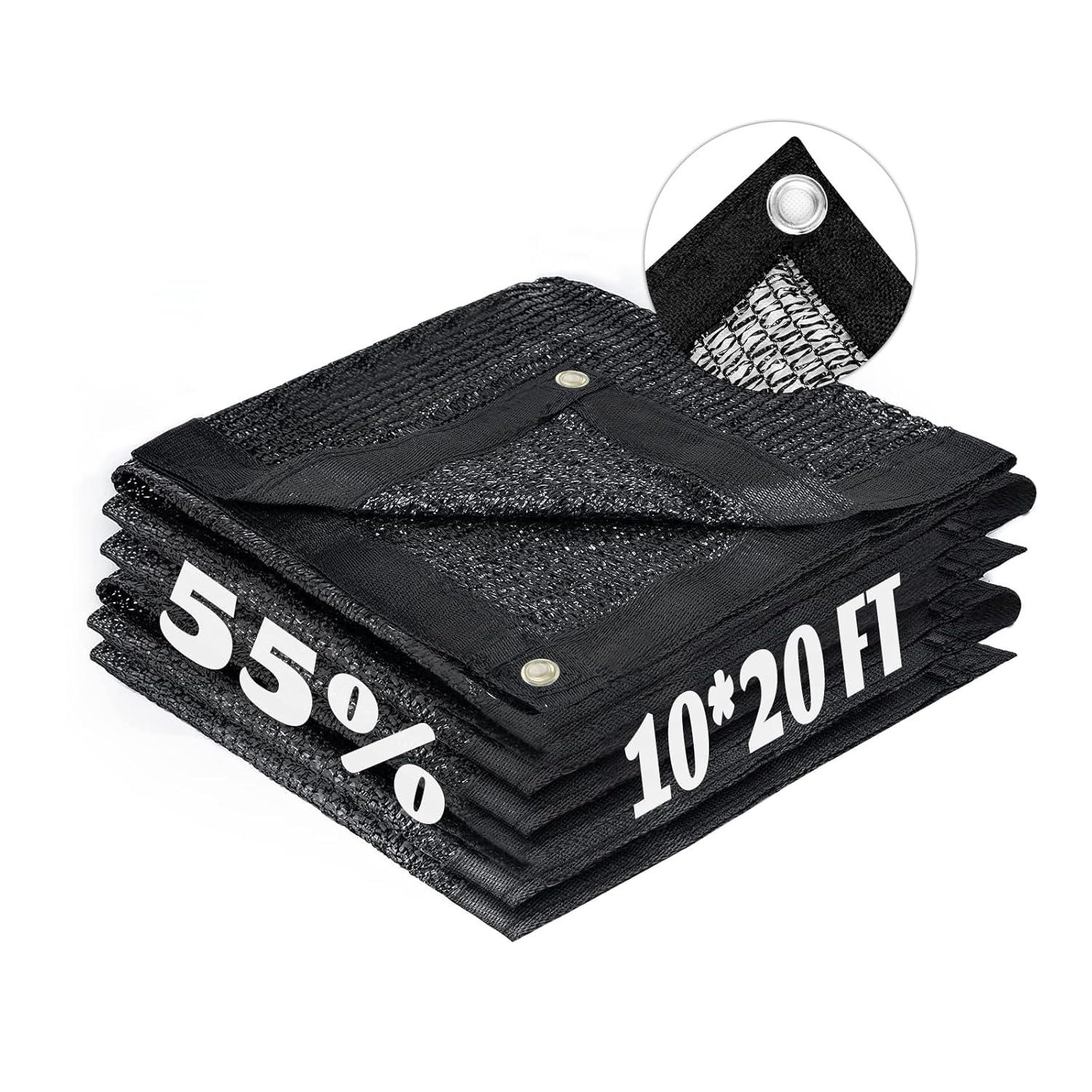 LOVE STORY Shade Cloth Sunblock Mesh Cover Taped Edge with Grommets