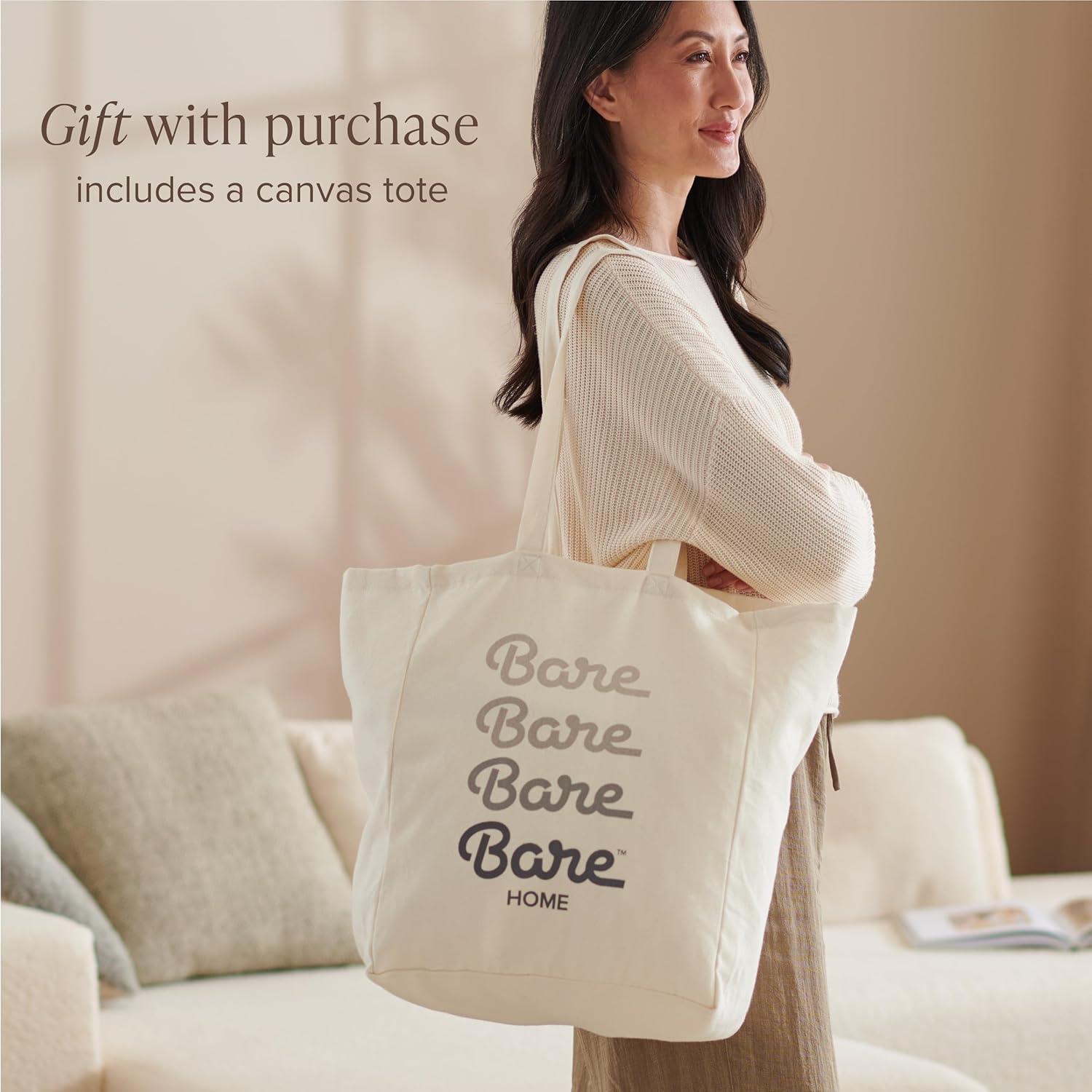 Bare Home Modern & Contemporary 100% Linen Duvet Cover Set