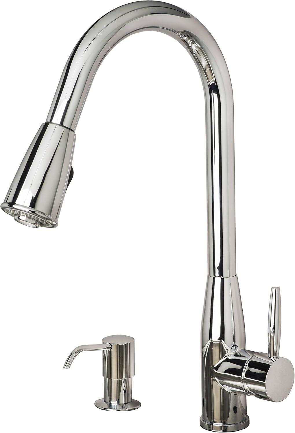 Single Handle Pull Down Kitchen Faucet