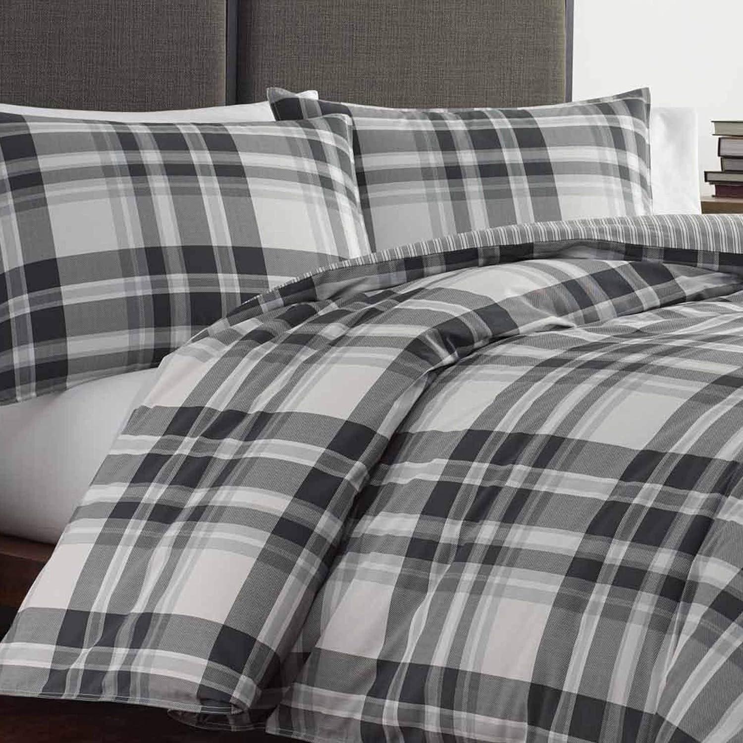 Eddie Bauer Eddie Bauer Coal Creek Plaid Cotton Comforter Set