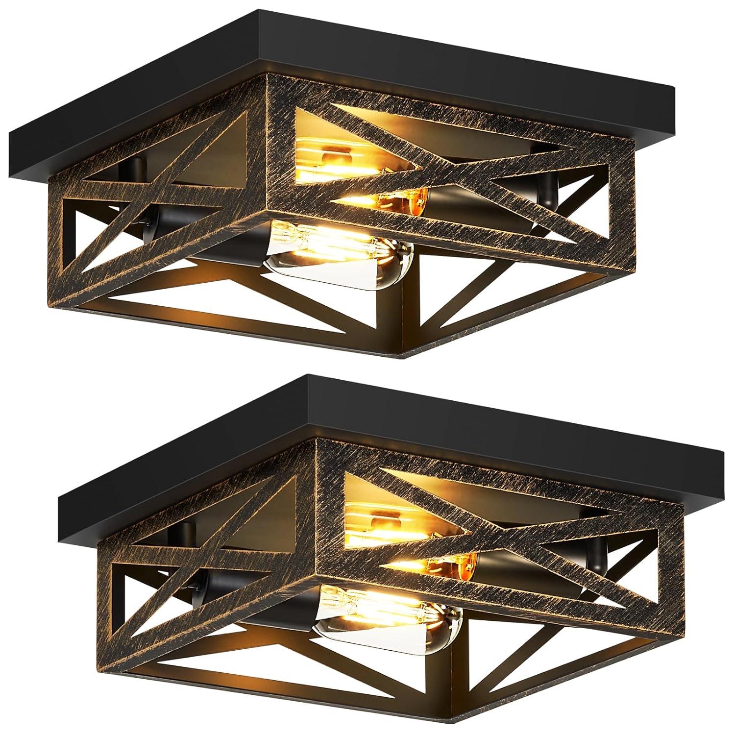 Pynsseu Flush Mount (Set of 2)