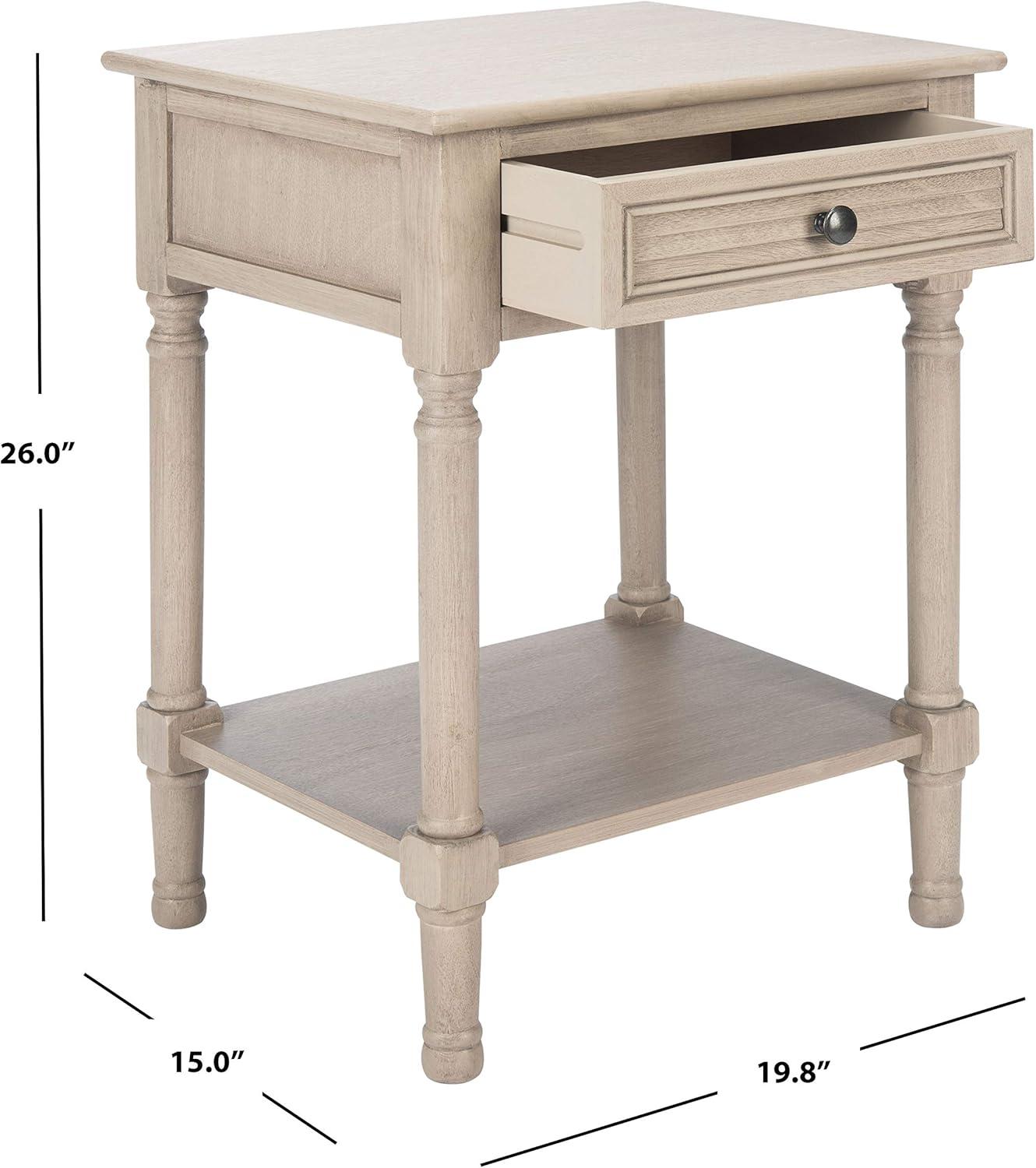 Russ End Table with Storage