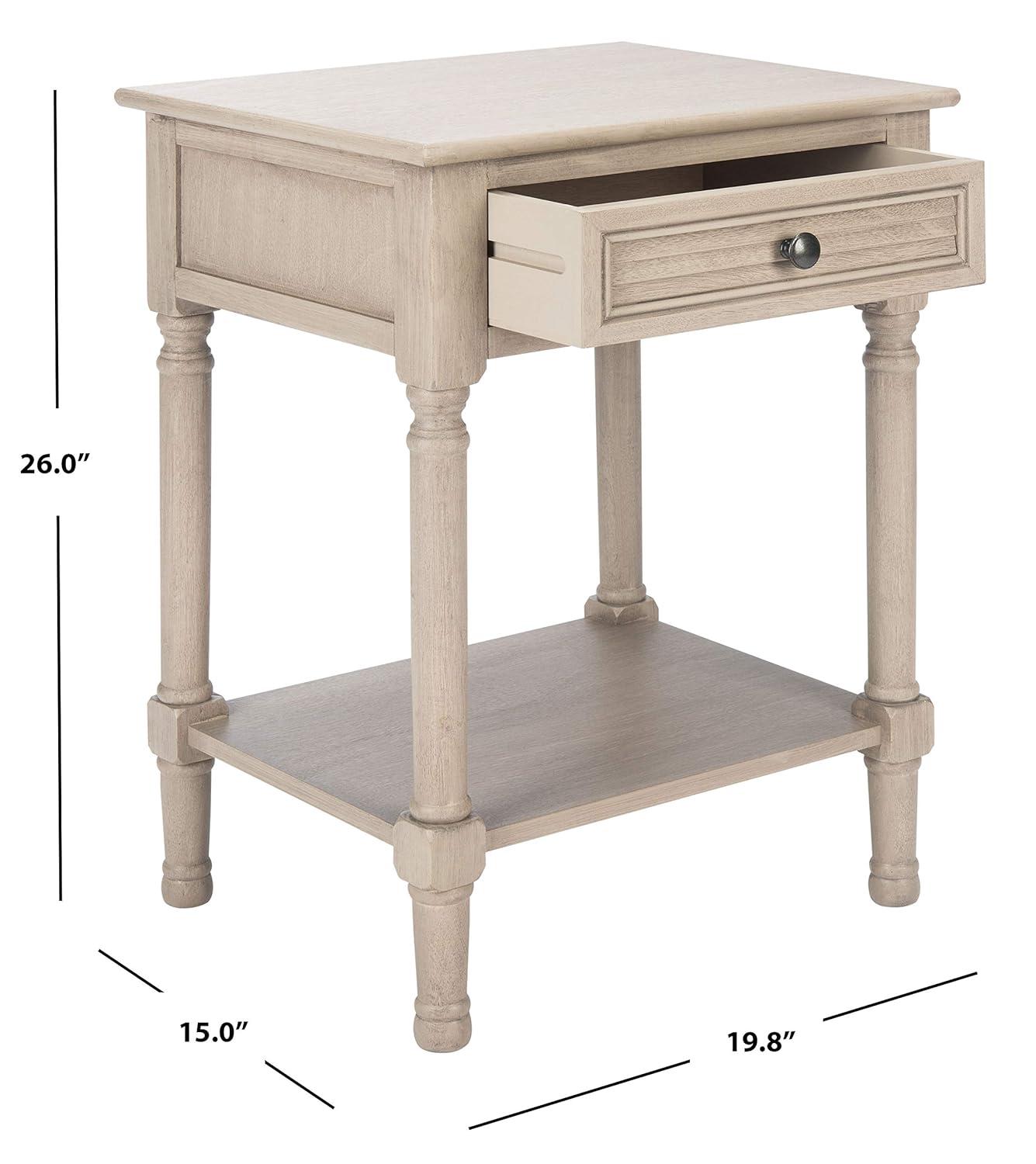 Russ End Table with Storage