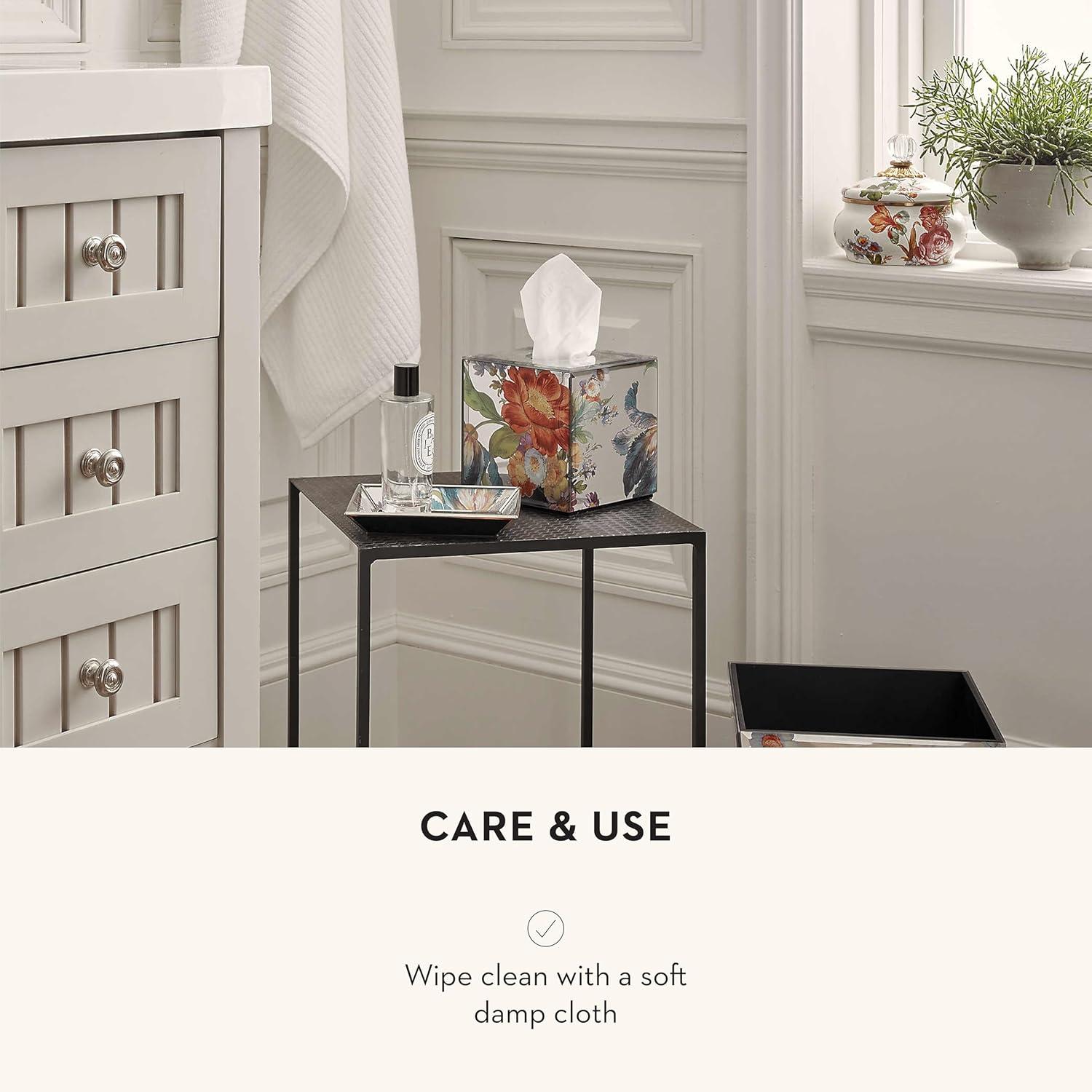 MacKenzie-Childs Twilight Toile Boutique Tissue Box Cover