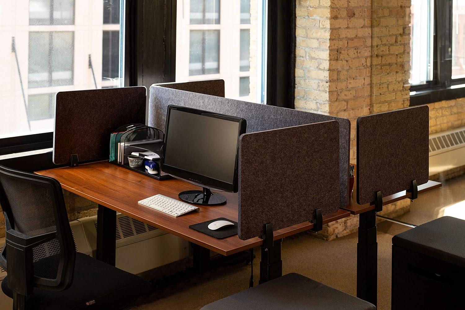 Stand Up Desk Store Fabric 1 Panel Desk Partition