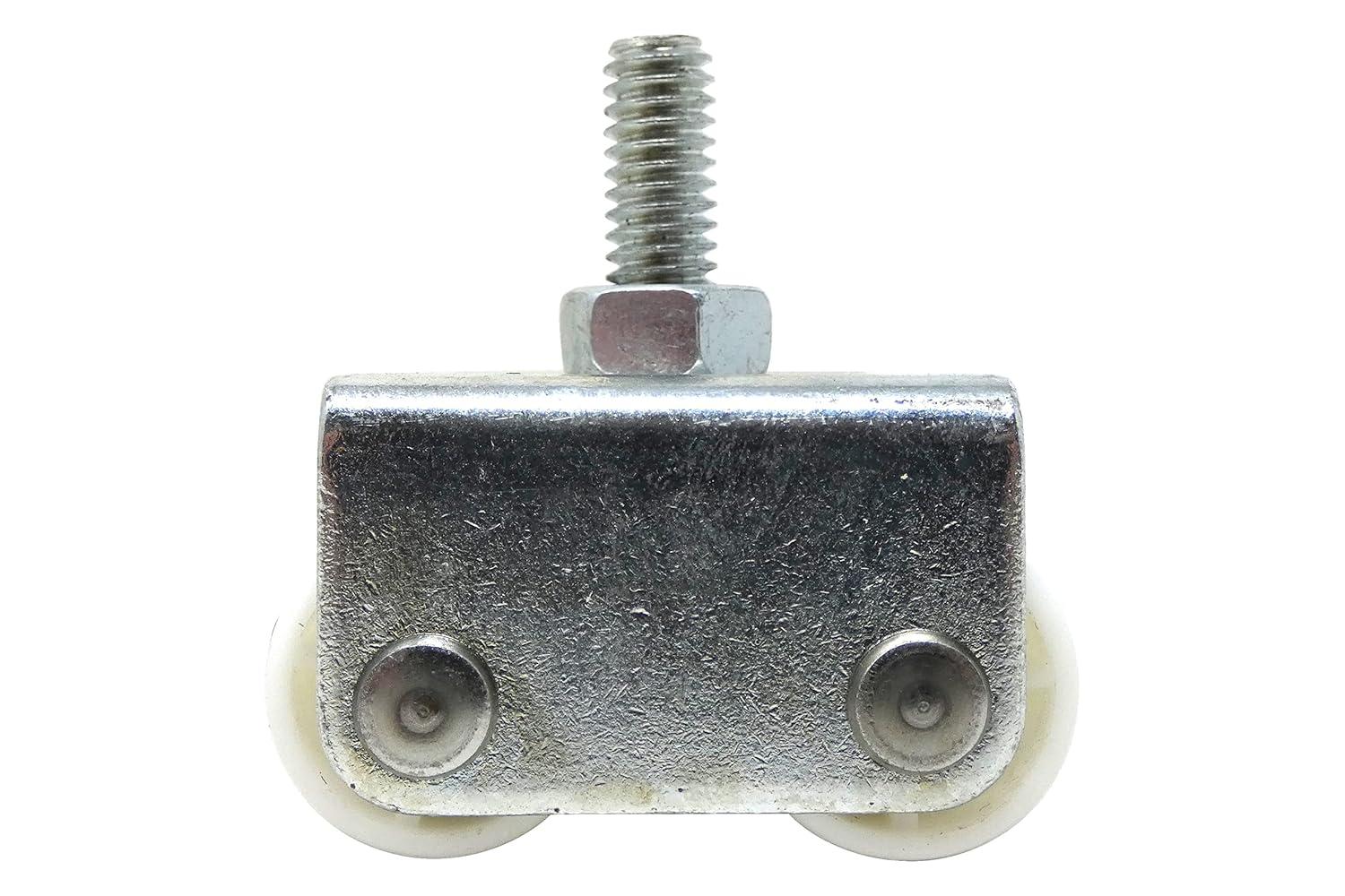 Shepherd Hardware 9441 7/8-Inch Threaded Stem Appliance Caster, Dual Wheels, 4-Pack
