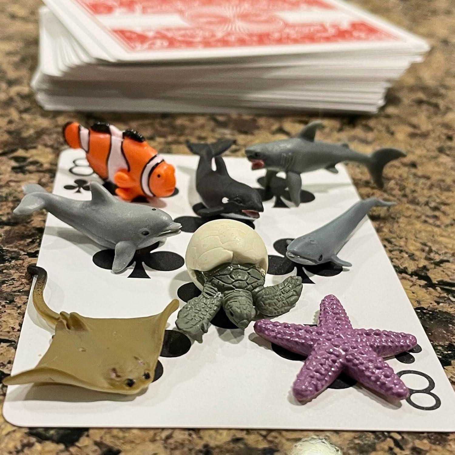 Safari Ltd. Ocean Fun Pack - Mini Figures of Sea Creatures - Educational Toy Set for Boys, Girls, and Kids Ages 5+