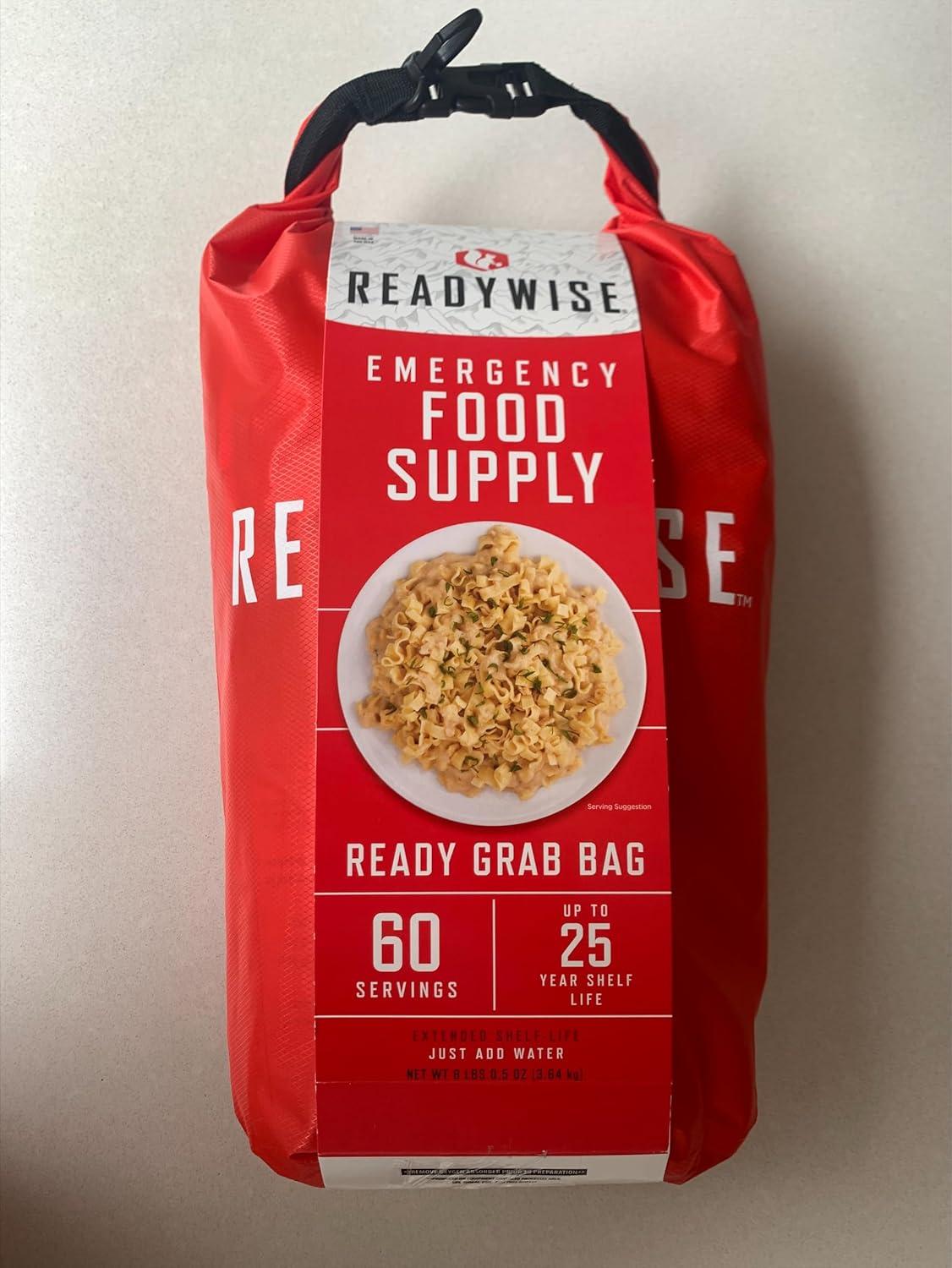 ReadyWise Emergency Food Supply Ready Grab Bag