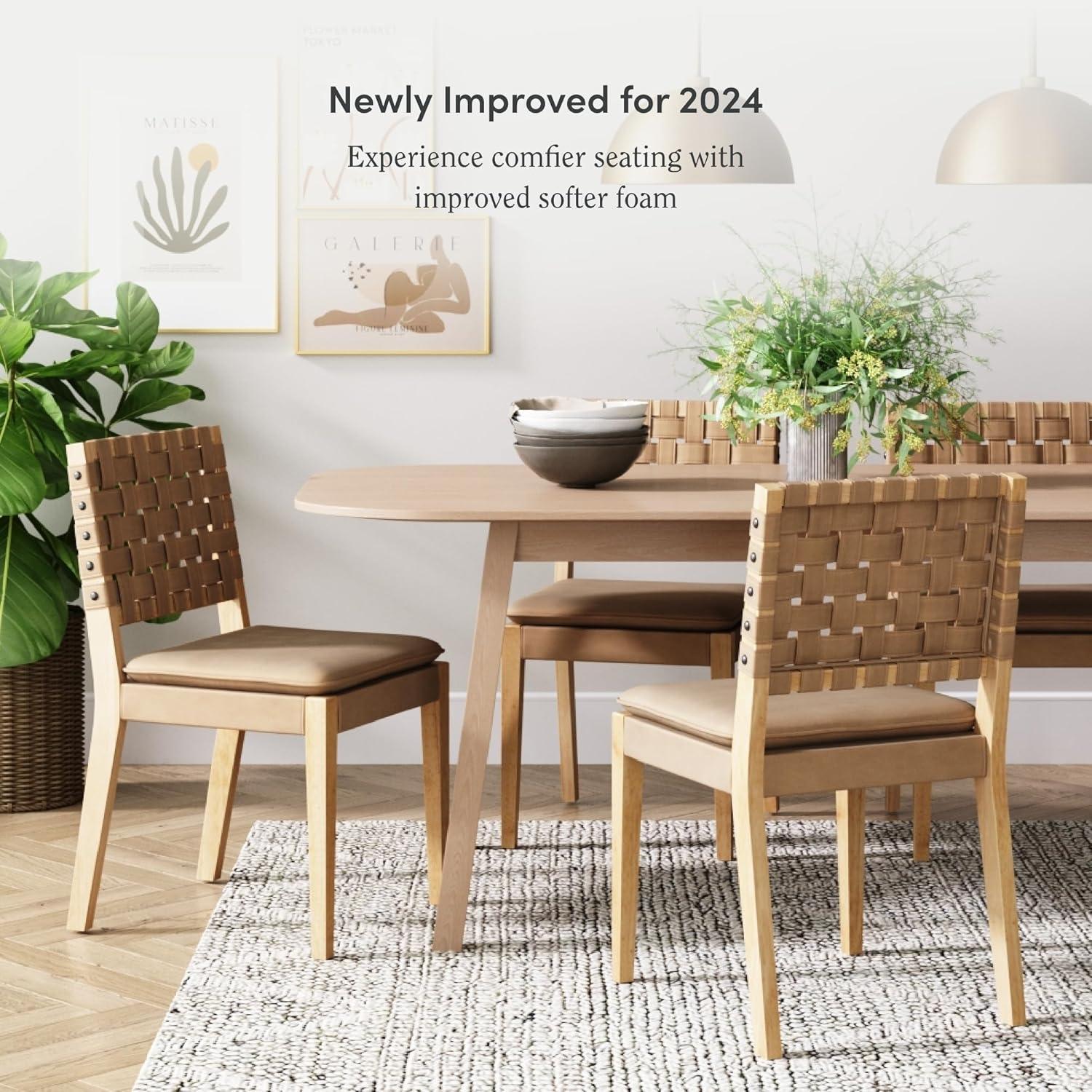 Nathan James Upholstered Stool