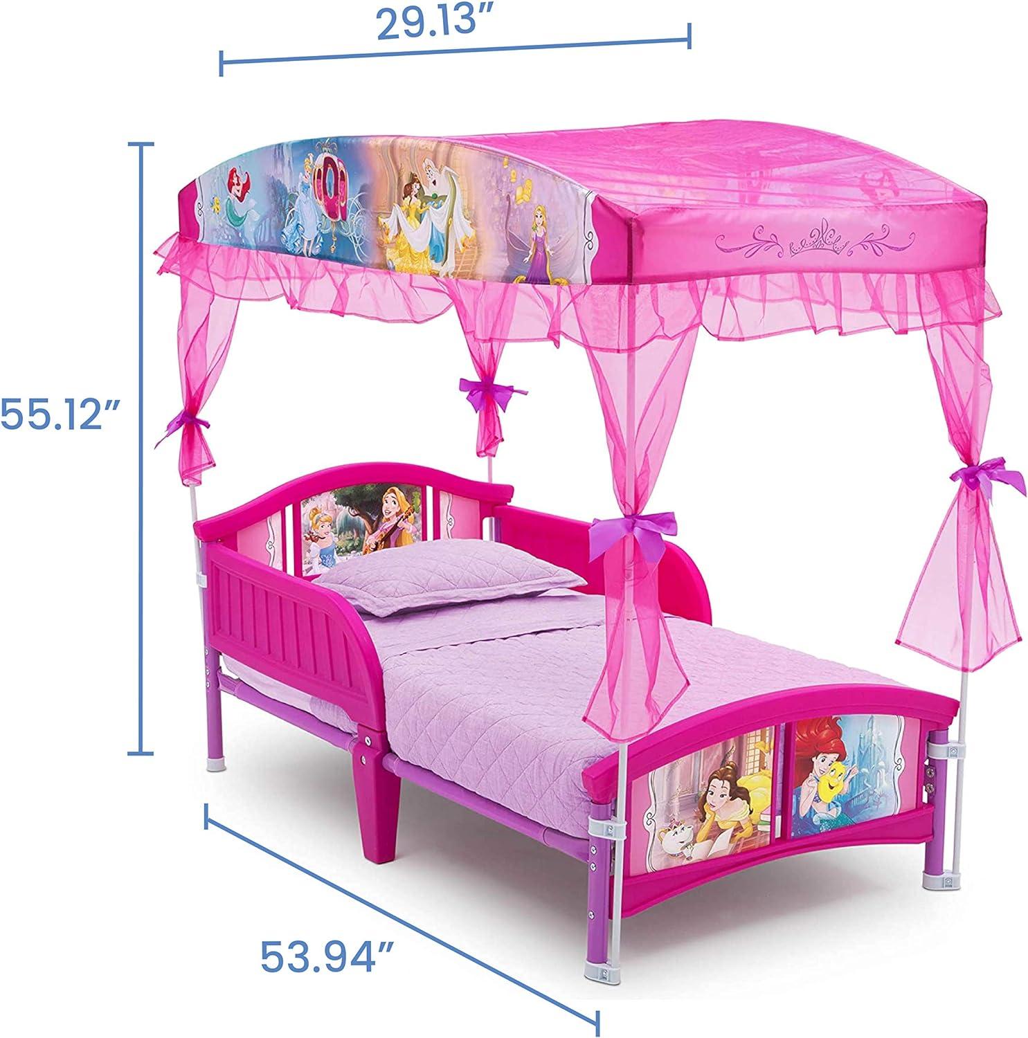 Disney Princess Toddler Canopy Loft Bed by Delta Children