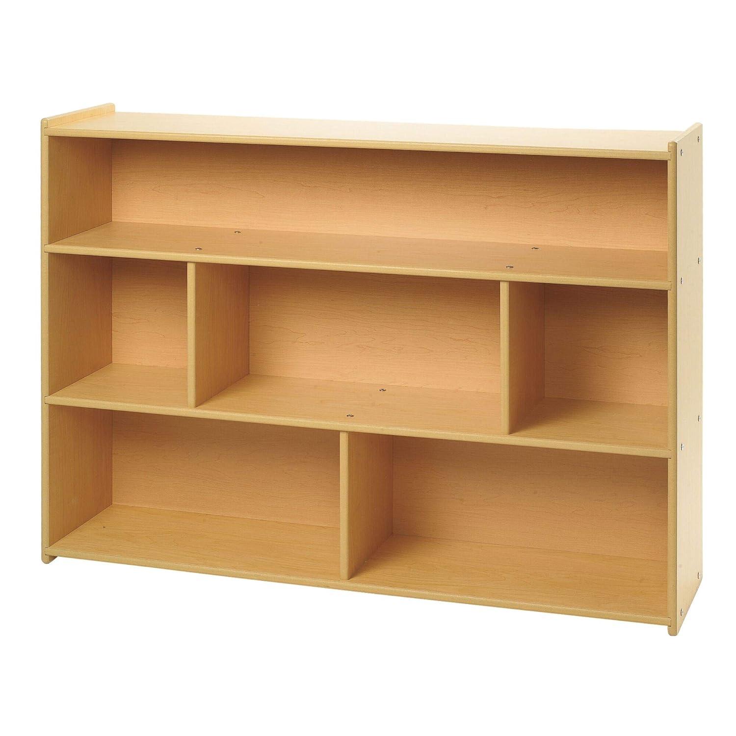 Maple 3-Shelf Adjustable Kids Toy Storage Unit