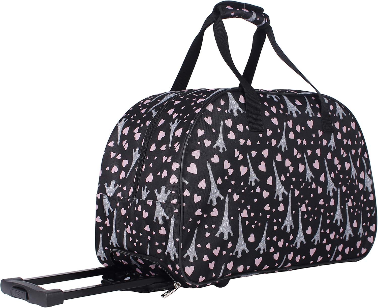 Betsey Johnson Wheeled Weekender Bag