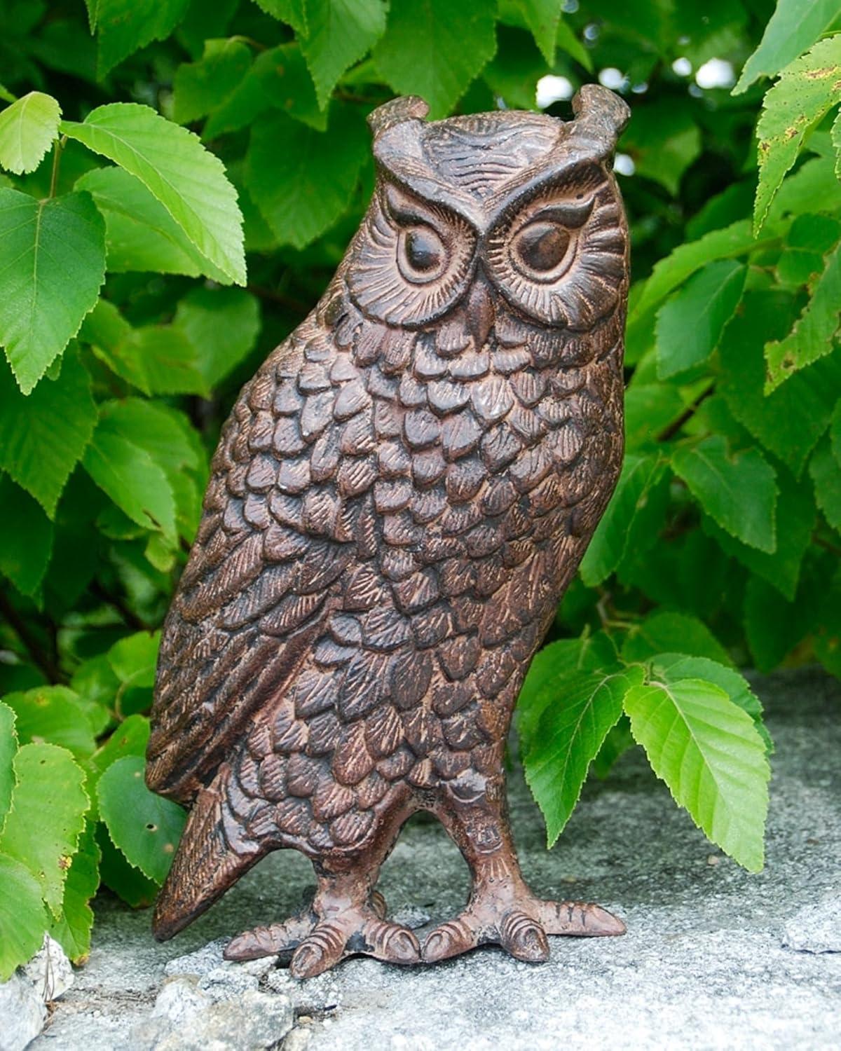 Minuteman-Achla  Screech Owl Statue