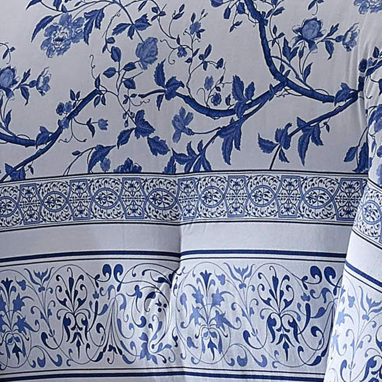 Charlotte Reversible Duvet Cover Set Blue - Laura Ashley