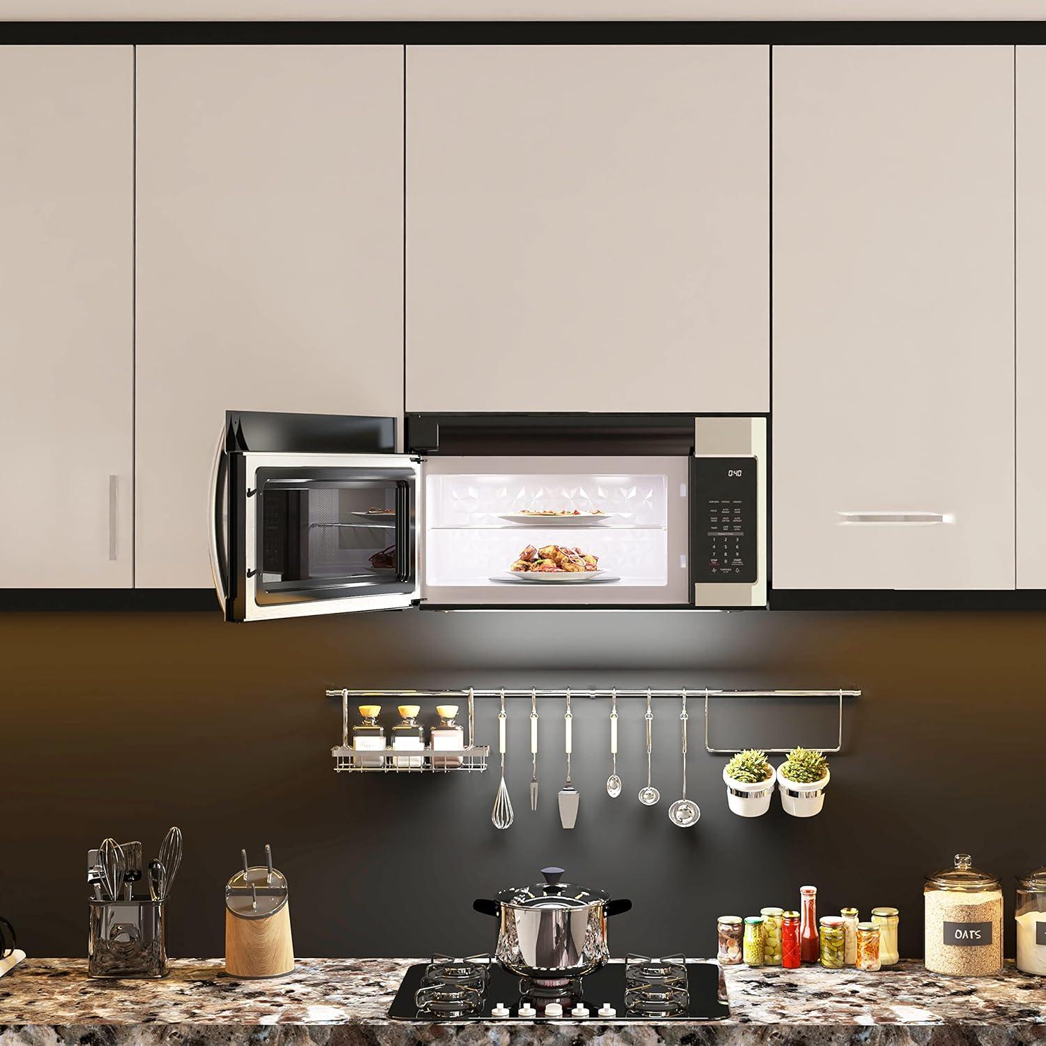 KoolMore 1.9 Cu. ft. Over the Range Stainless Steel Microwave.