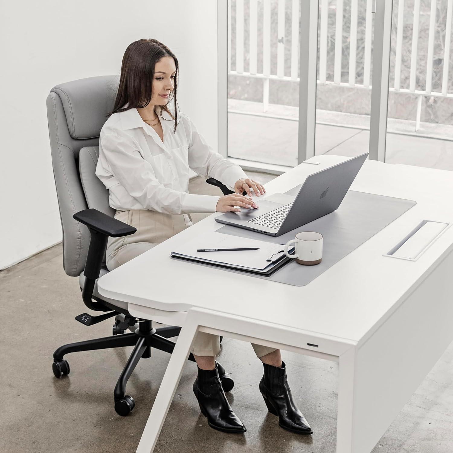 Posturelift Ergonomic Office Chair, Pebble Grey