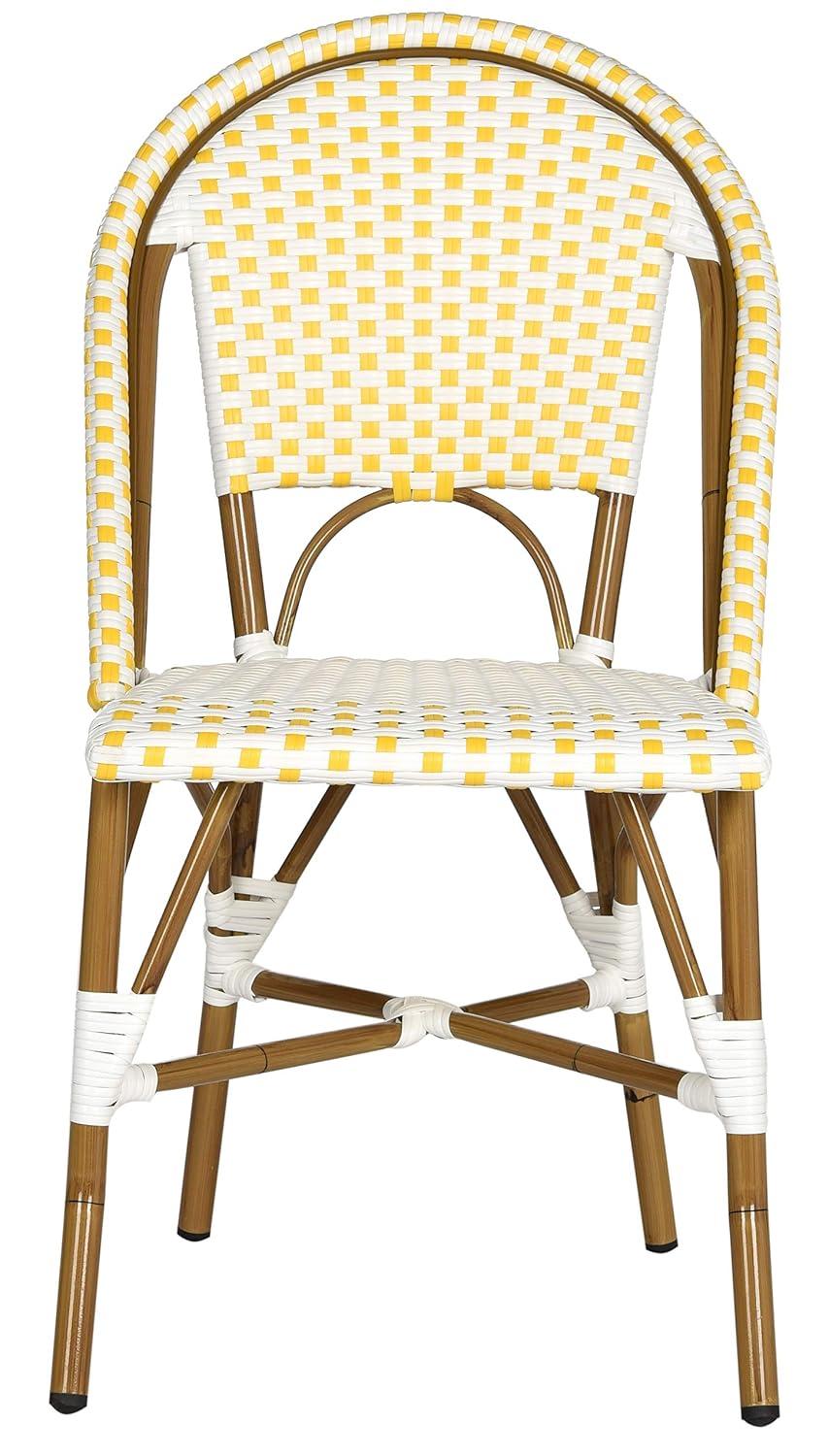 Casidy Polyethylene (PE) Wicker Wicker Outdoor Dining Side Chair