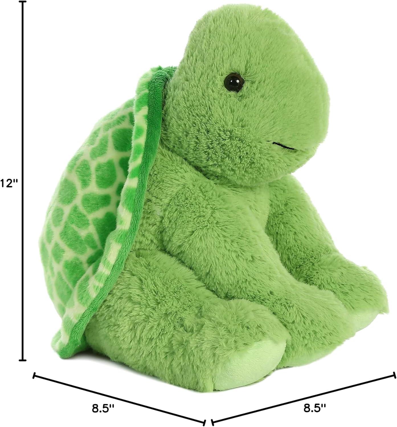 Aurora - Large Green - 14" Turtle - Cuddly Stuffed Animal