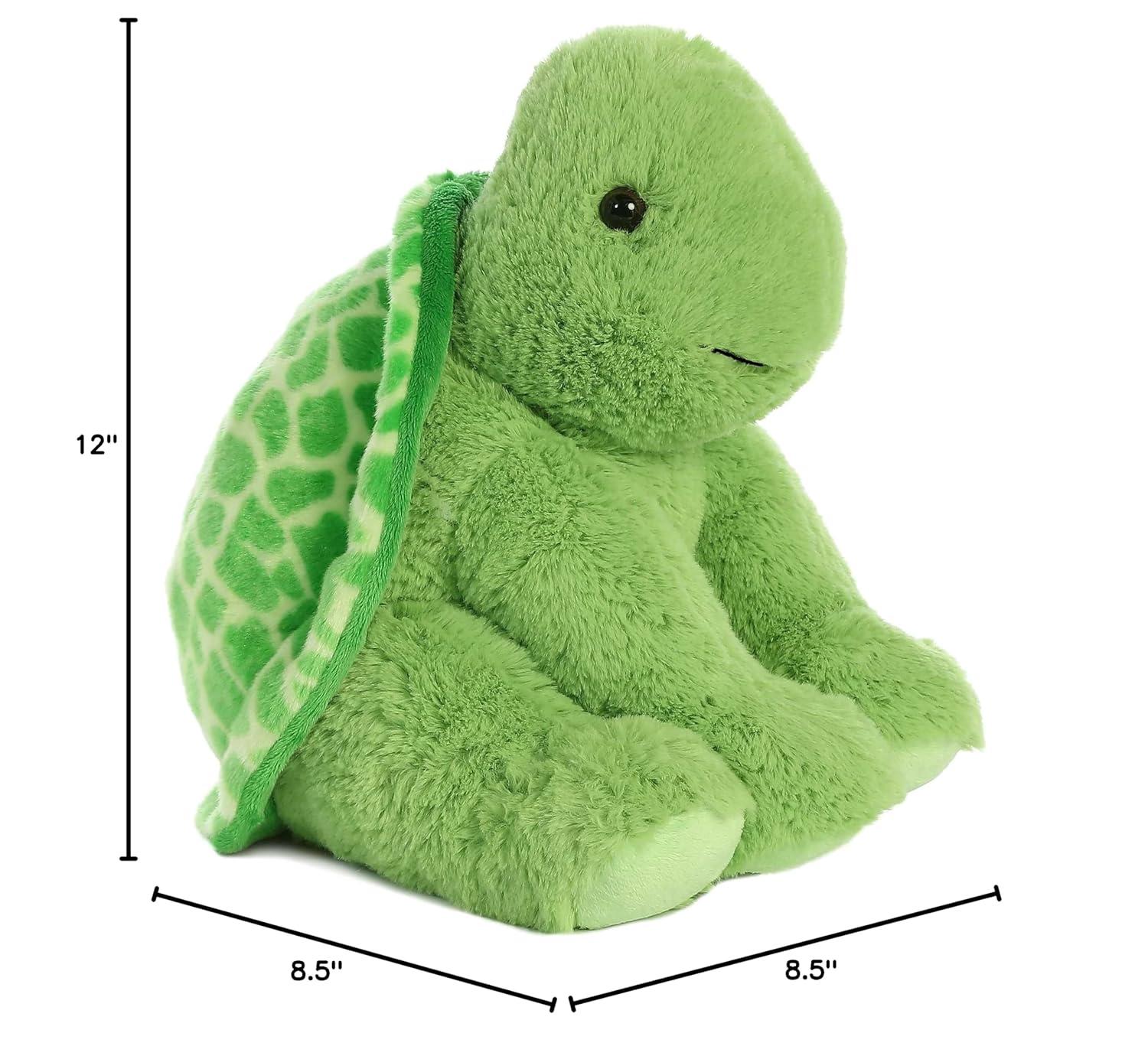 Aurora - Large Green - 14" Turtle - Cuddly Stuffed Animal