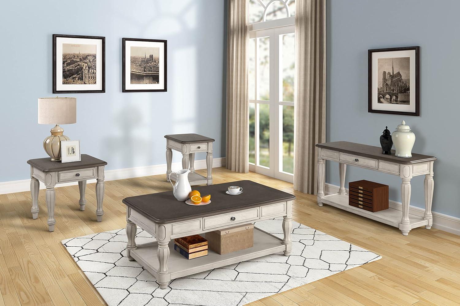 Bernards Linden End Table