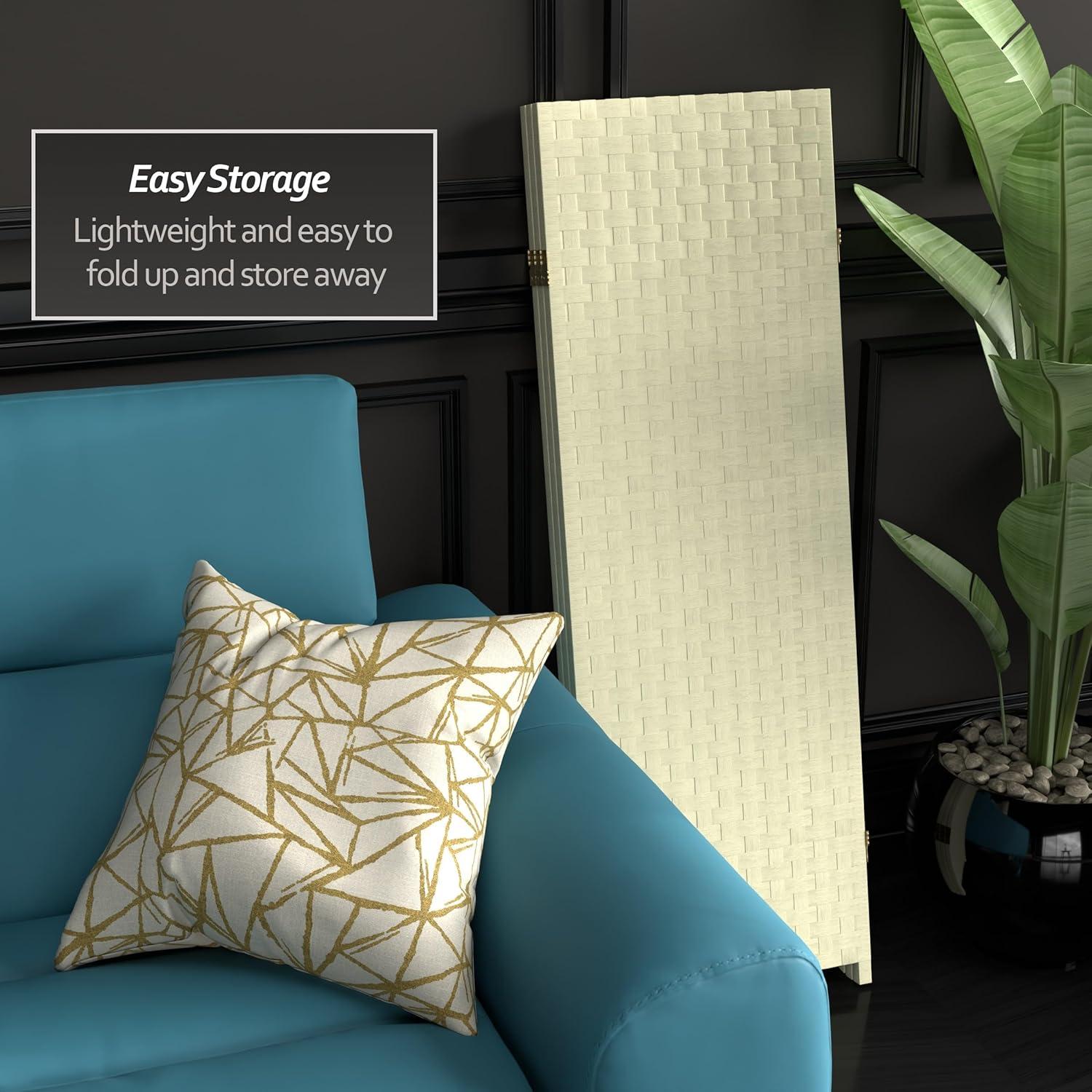 Oriental Furniture 3 Panel Room Divider