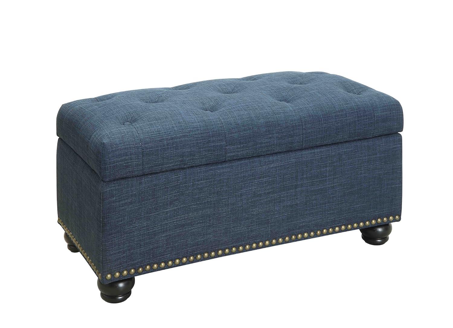 Convenience Concepts Designs4Comfort 7th Avenue Storage Ottoman Bench
