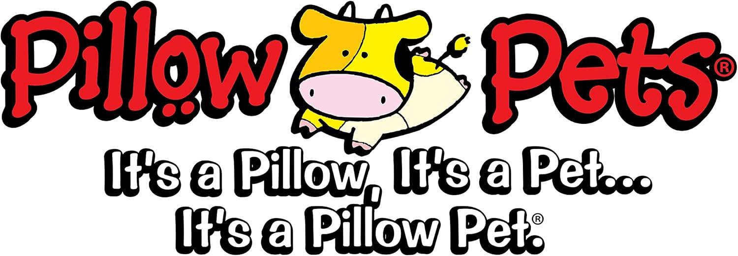 Pillow Pets 11" Pink Unicorn Plush Decorative Pillows, Projects Light & Glows