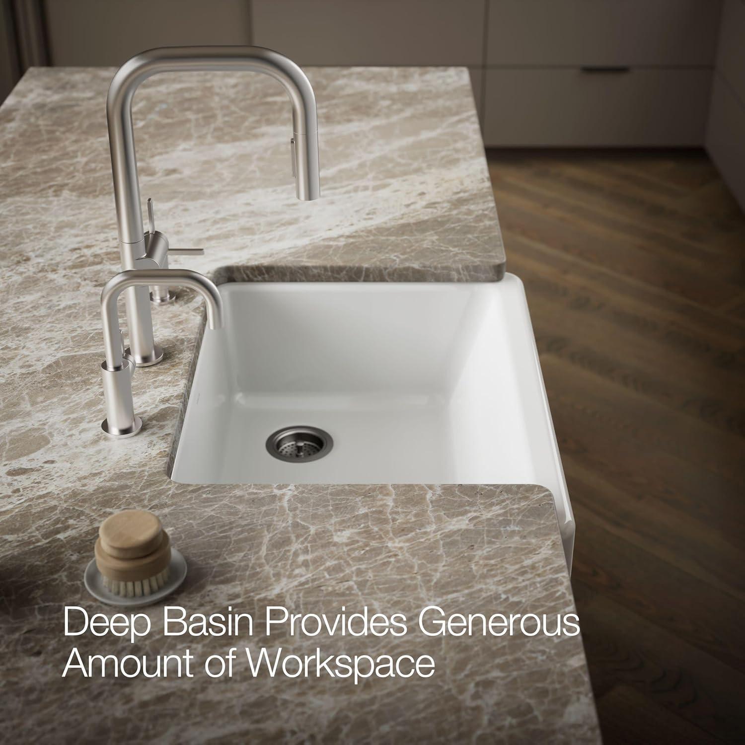 Whitehaven® 30" L x 22" W Farmhouse Kitchen Sink