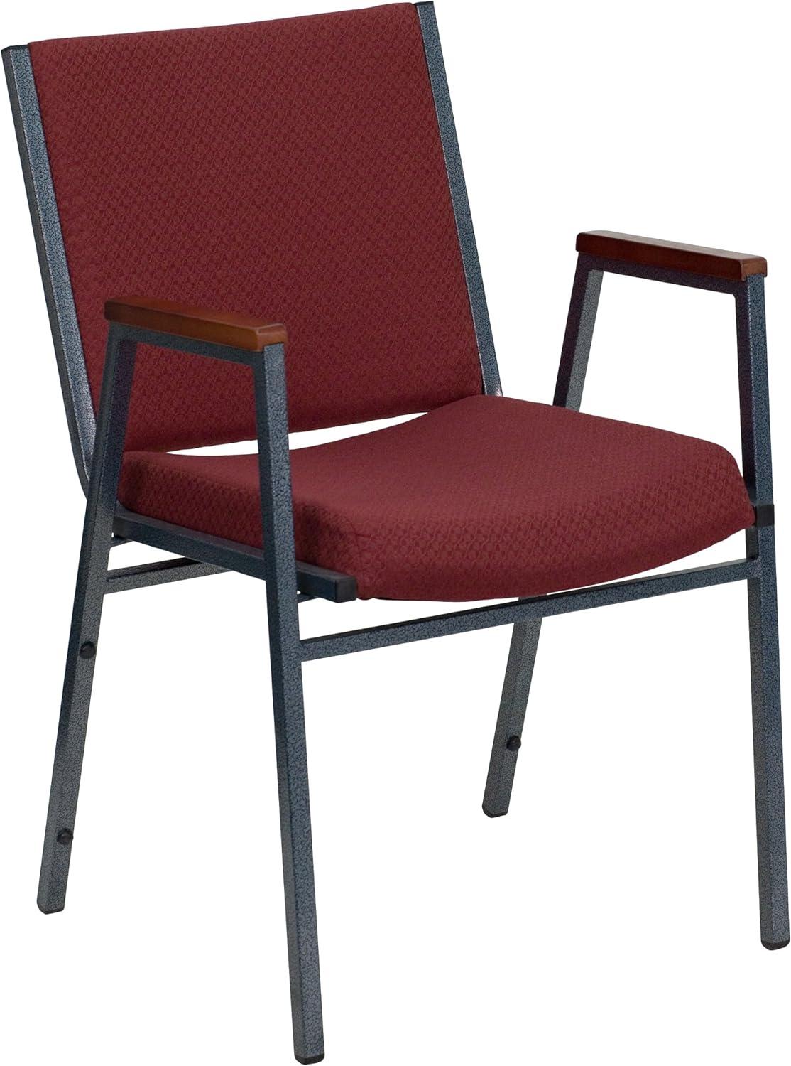 Offex Aliya Heavy Duty Stack Chair with Arms