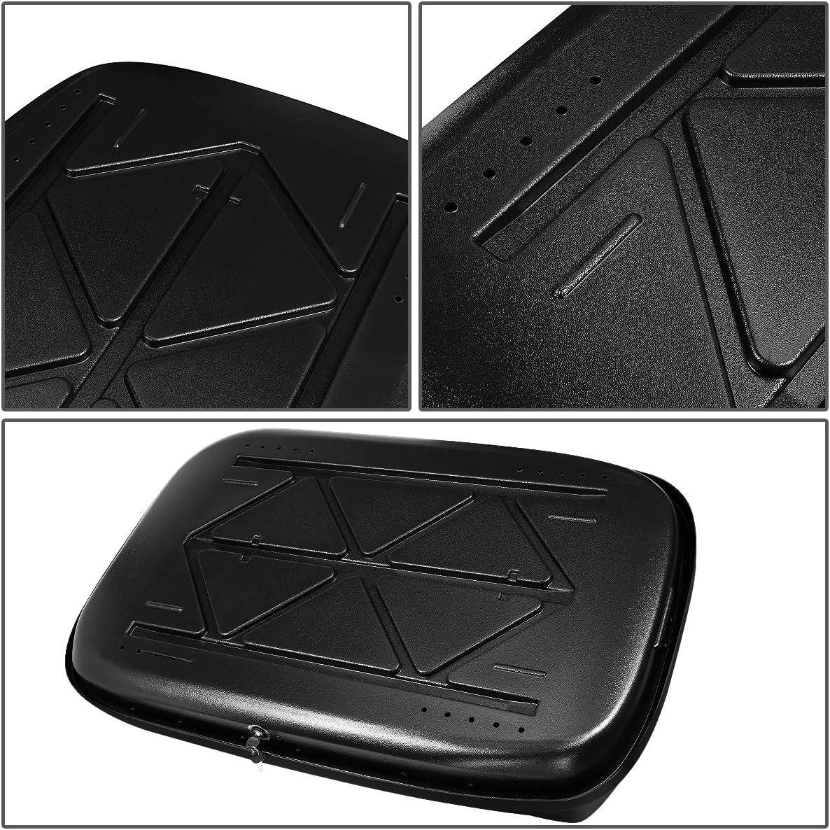 DNA Motoring Lightweight Waterproof Automotive Cargo Boxes, Black, 53" x 34" x 15"