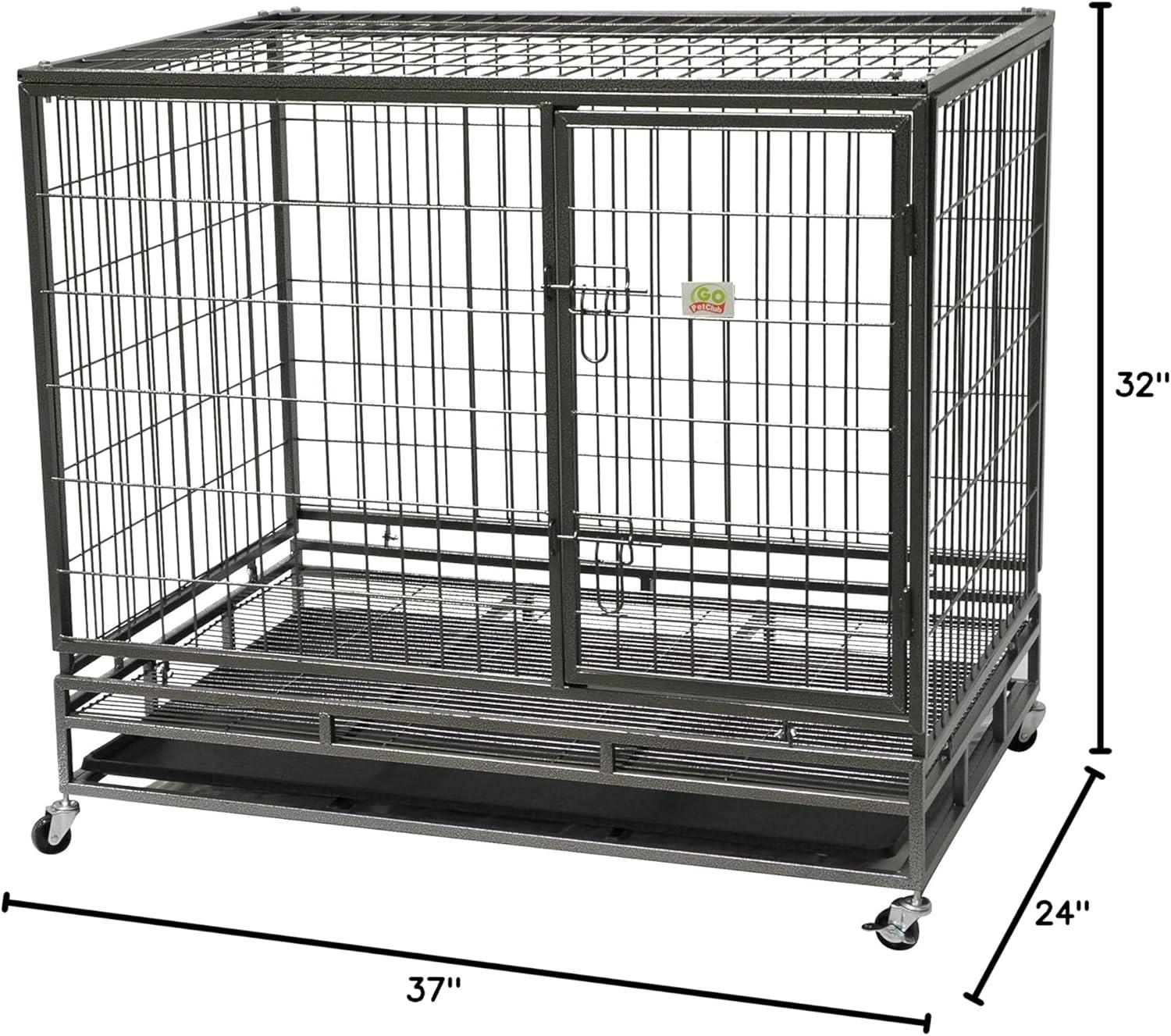 Go Pet Club Heavy Duty Dog Crate SQ1038