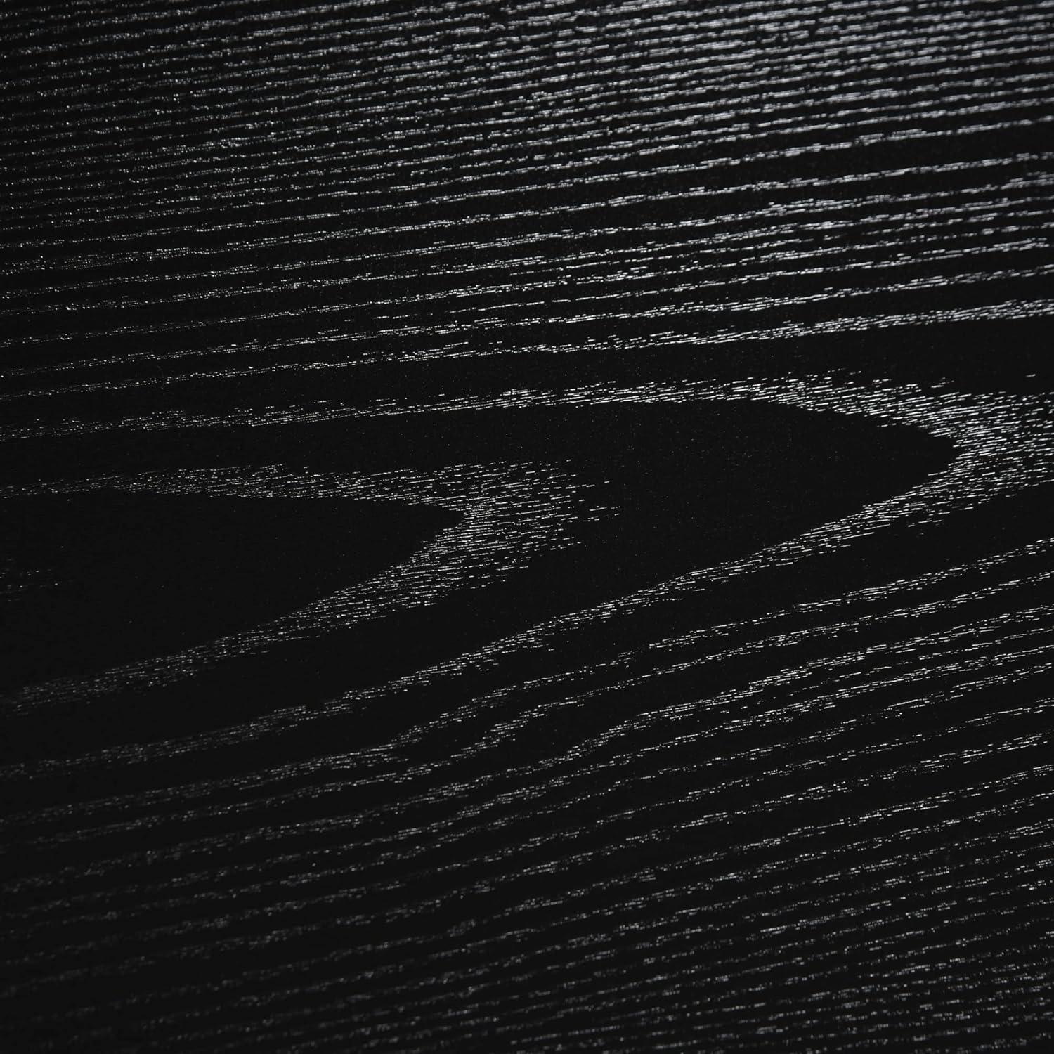 HOMCOM 88 Extra Long 2 Person Computer Desk with Storage Shelves Combo Double Workstation Storage Study Writing Table for Home Office Bookshelf Black