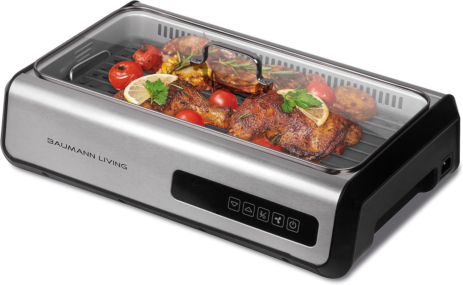 Indoor Smokeless Grill Electric