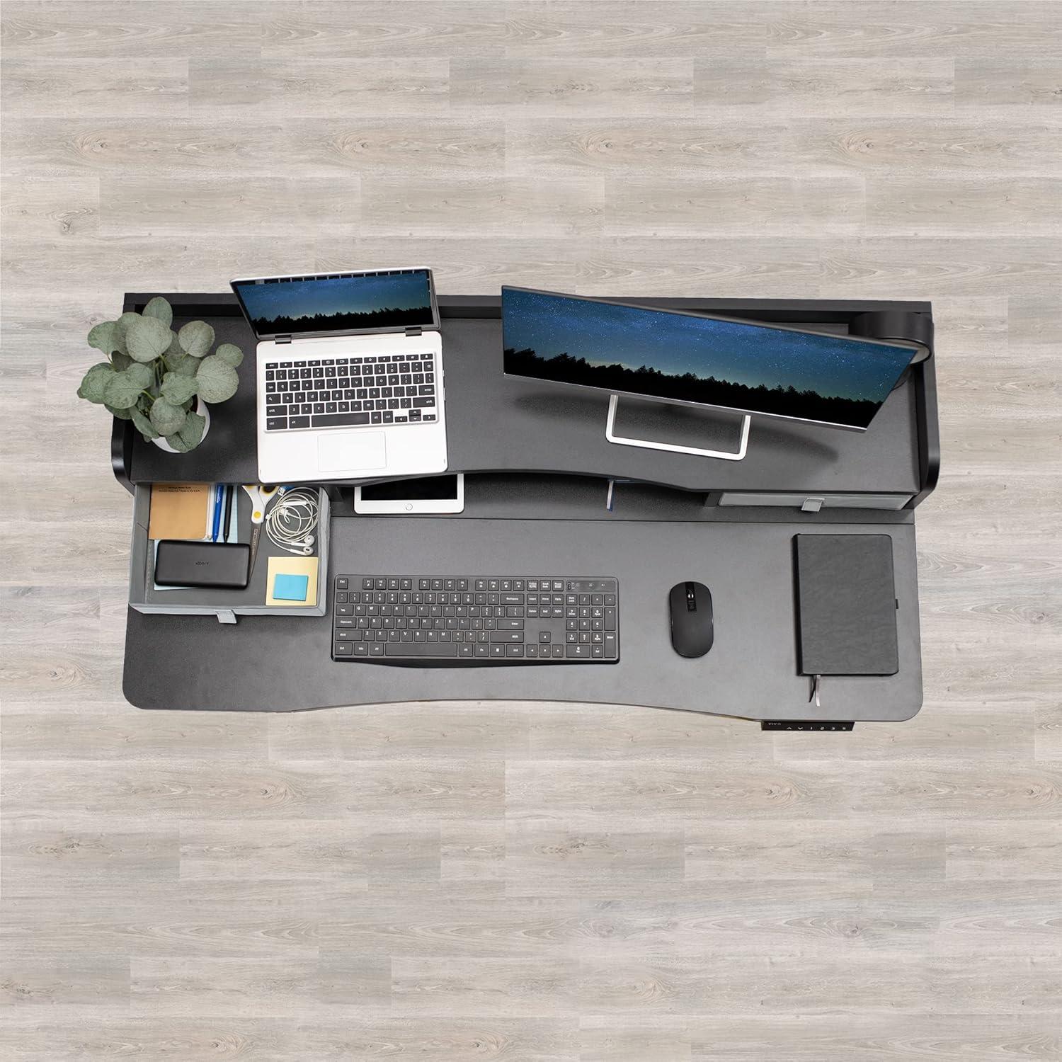Vivo Adjustable Metal Base Standing Desk