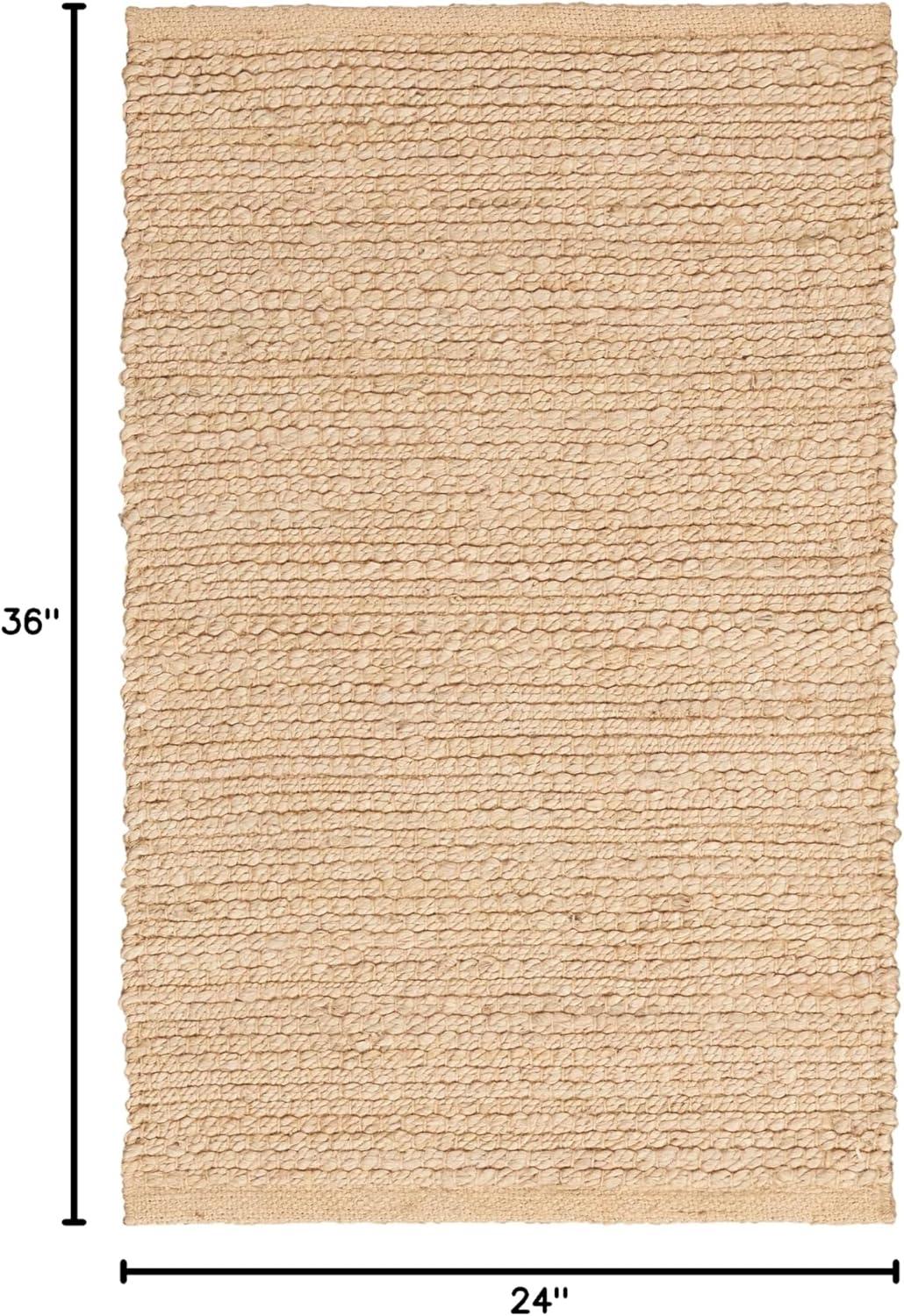 Nourison Farmhouse Natural Jute Flatwoven Rug