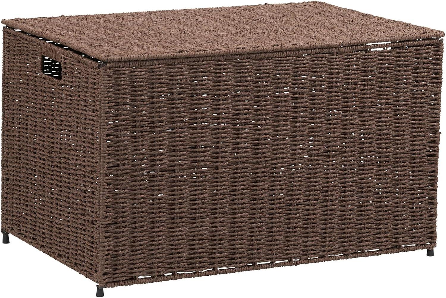 Large Woven Sturge Chest | Paper Rope | Coffee